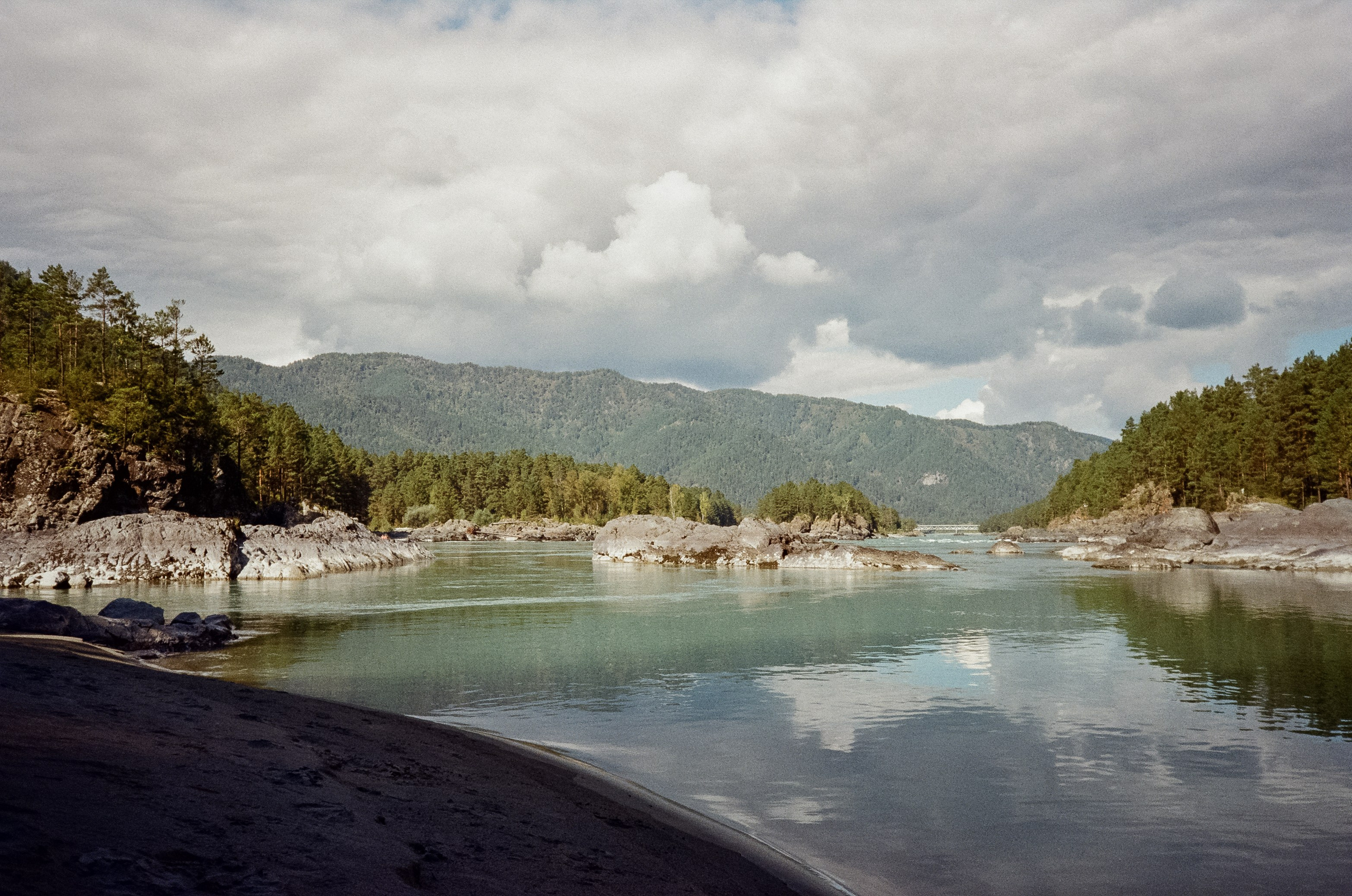 Кедровый остров. Бирюзовая Катунь. Фотограф-документалист Мария Осокина