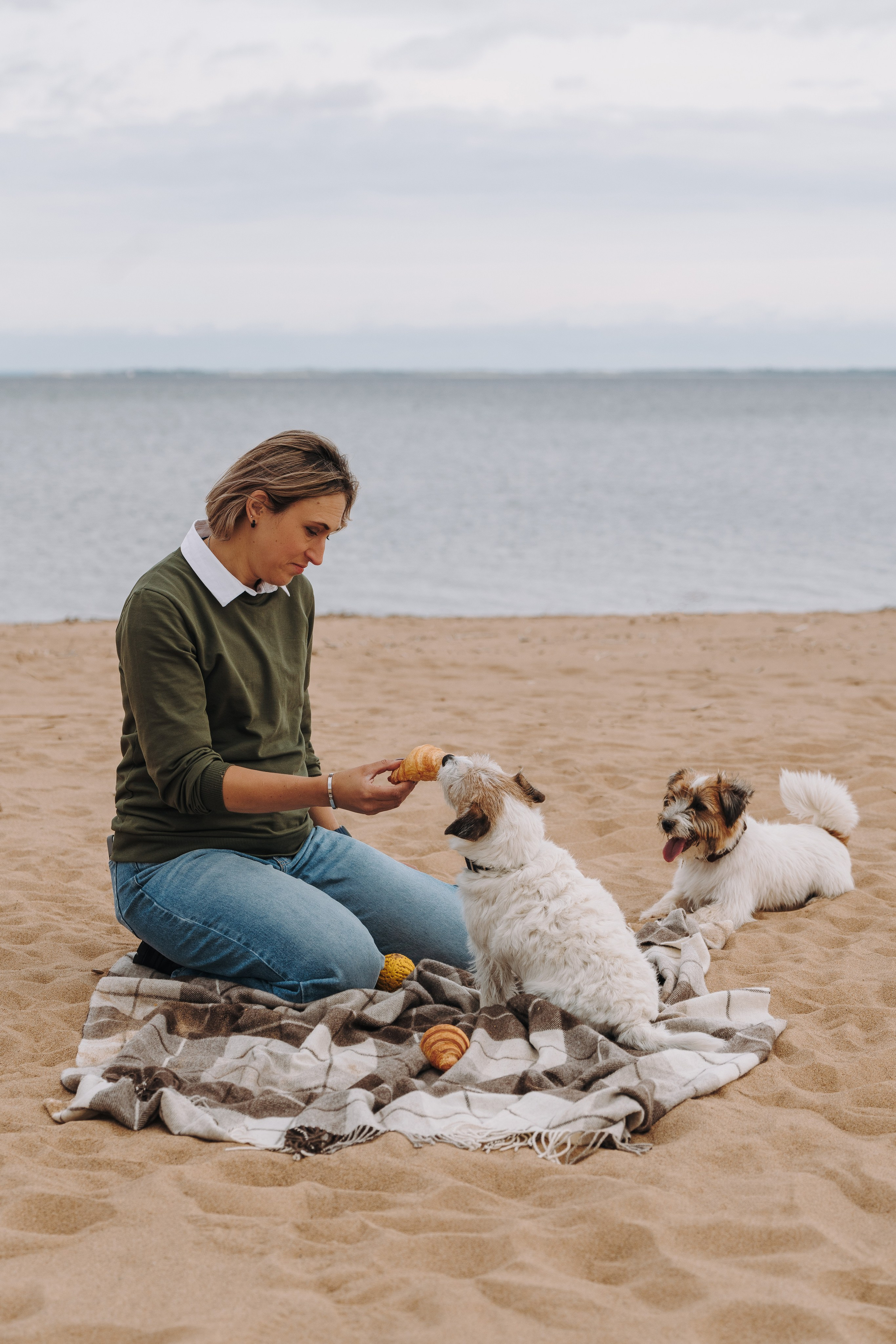 Оля, Ларс и Лукас. Фотограф анималист в Спб недорого Олеся Майорова