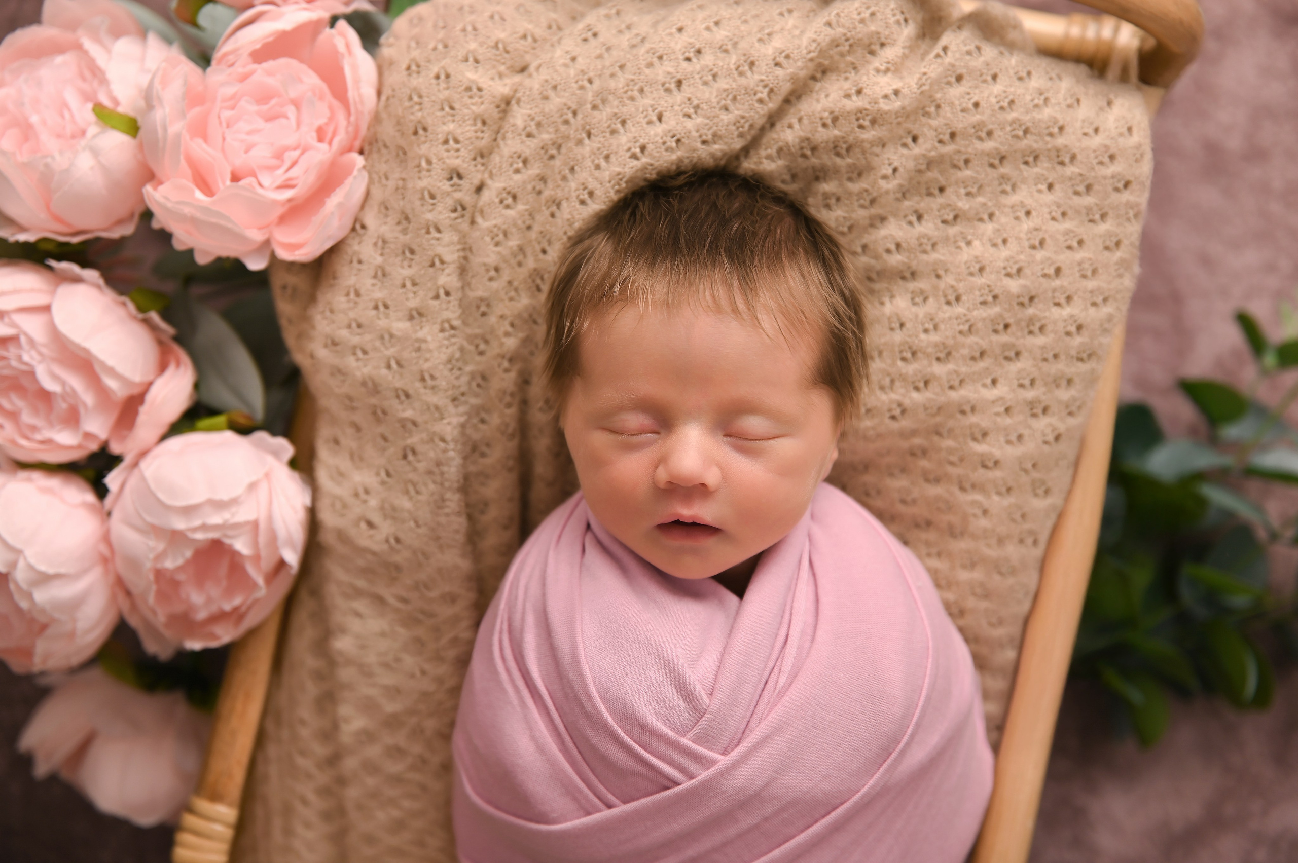 Ньюборн для Карины 14 дней. Фотограф Новорожденных и семейный Элла Огай г. Сатпаев