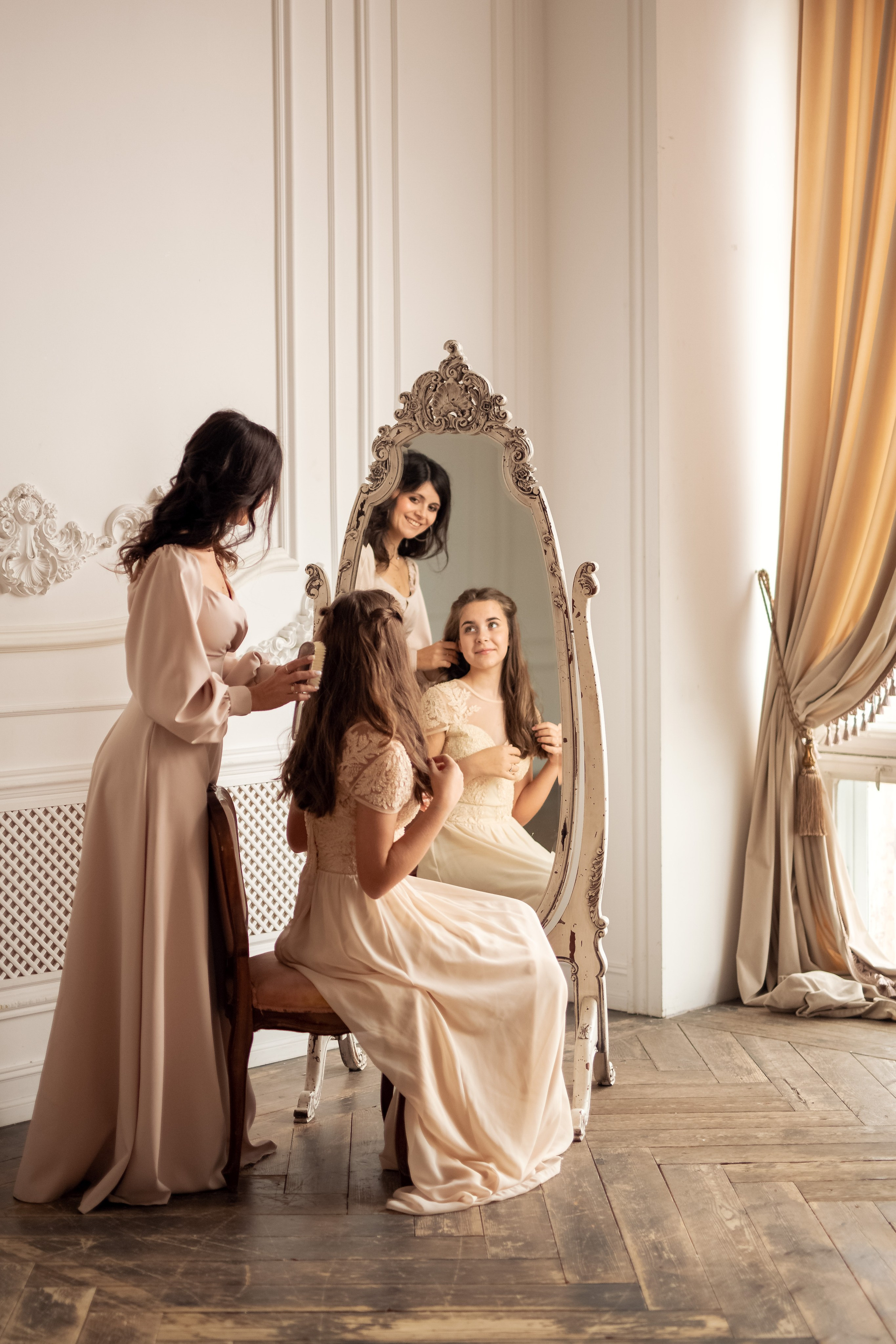 Семья в студии. Семейный и детский фотограф в Москве Юлия