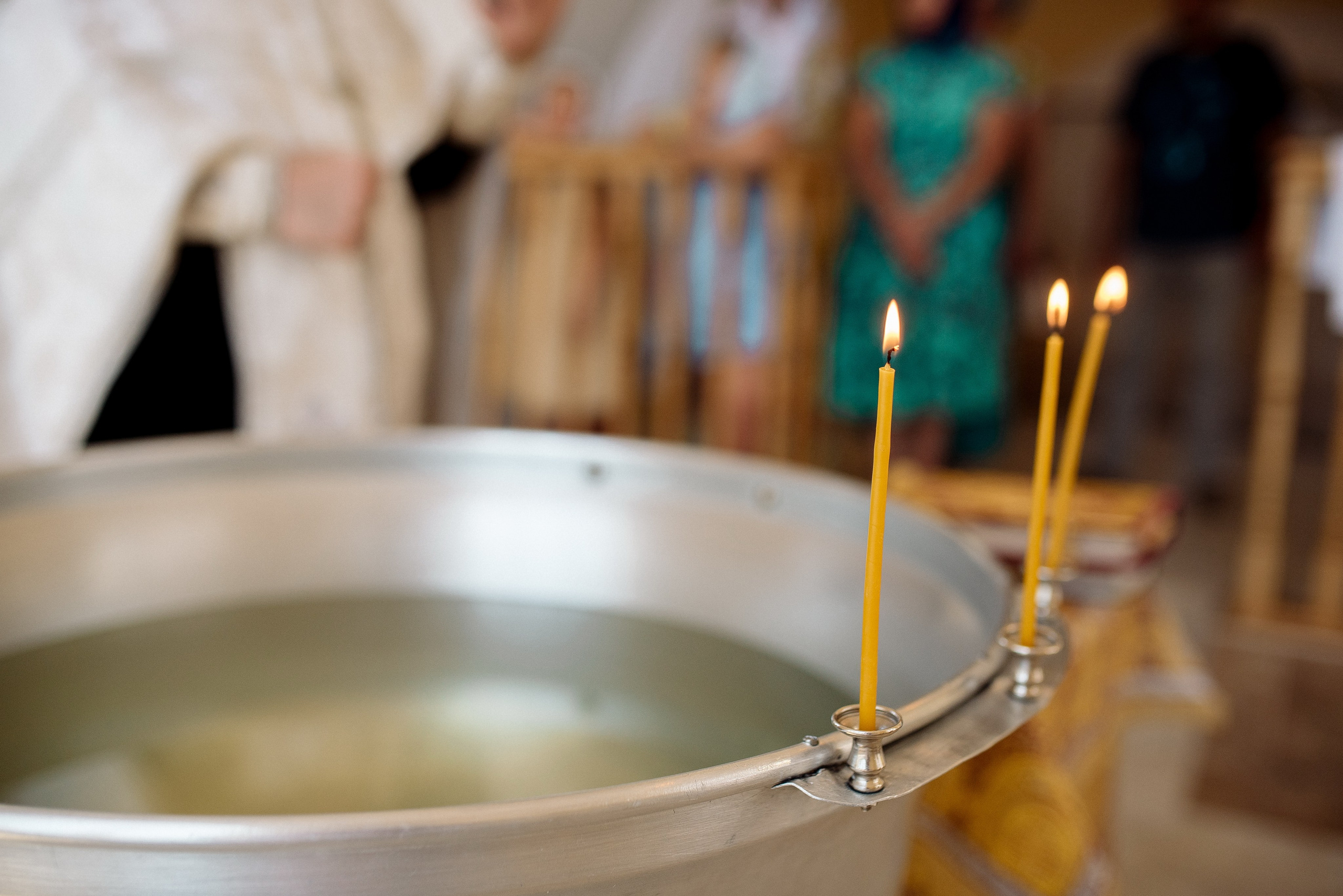 Крещение Сашули. Фотограф Мария Стрелкова