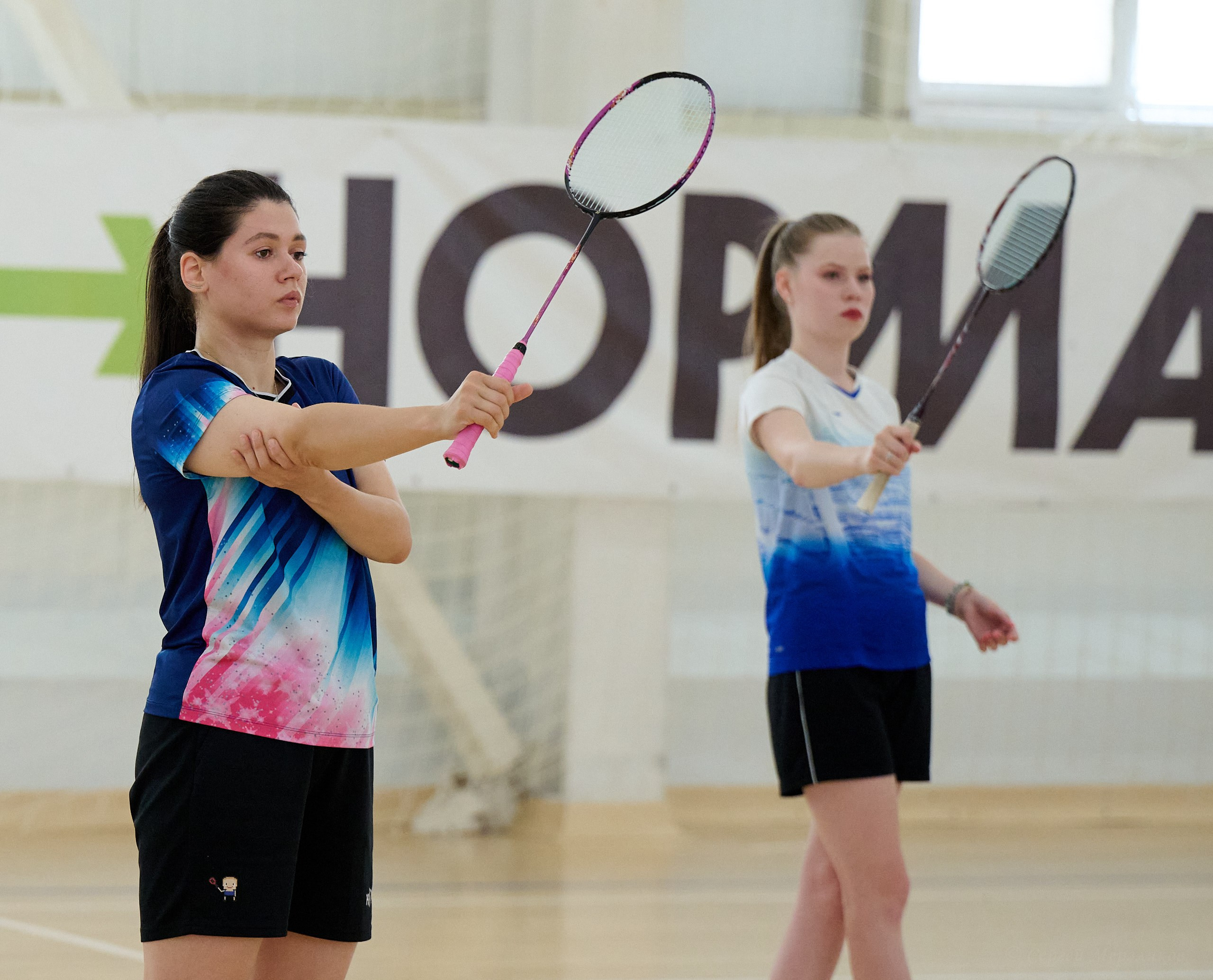 Бадминтон. Мастер-класс Любови Сухановой. Ижевск. 20.07.2024. Спортивный репортажный фотограф в Ижевске Сергей Мерзляков