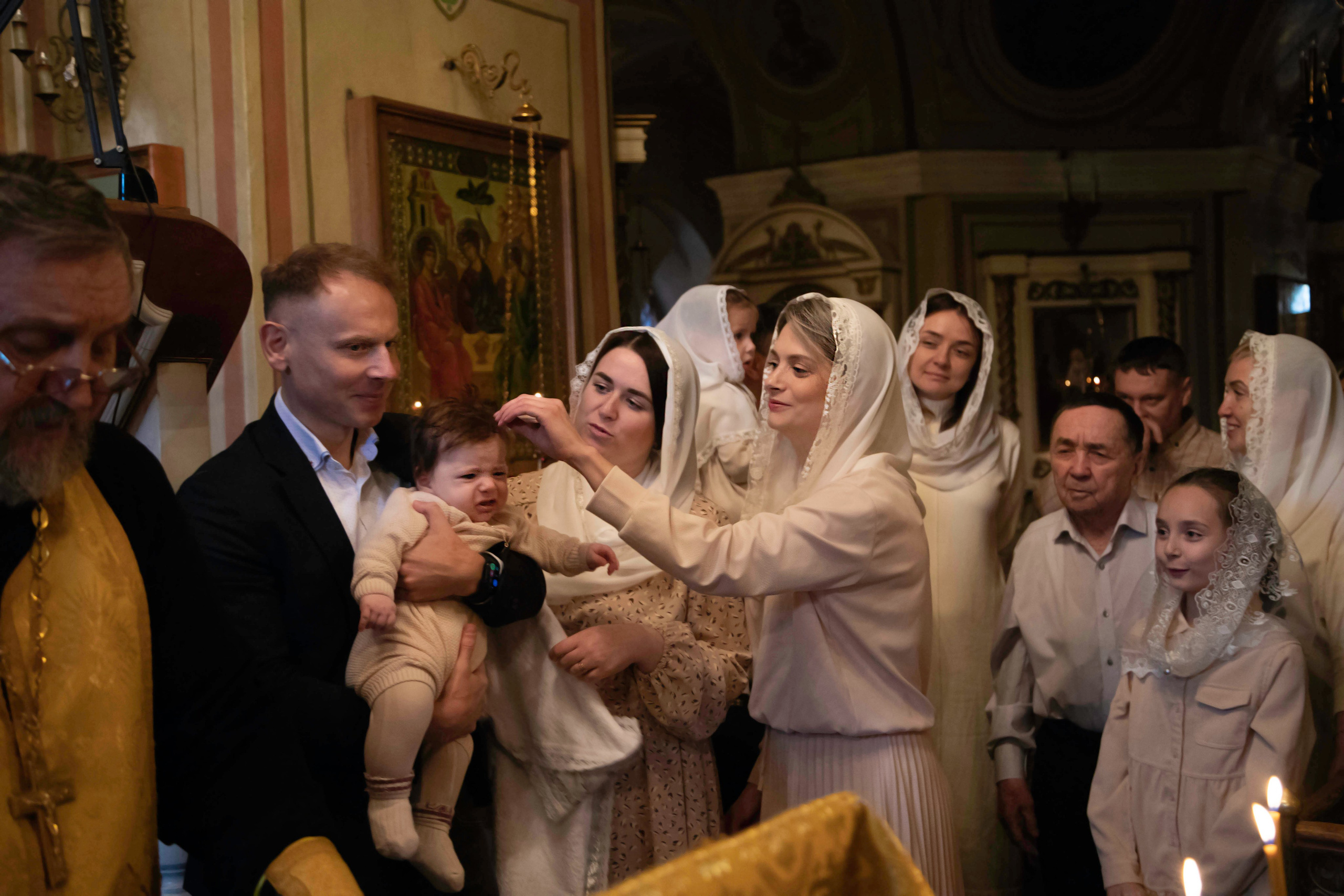 Съемка крестин. Фотограф главных событий и делового контента Москва Зеленоград