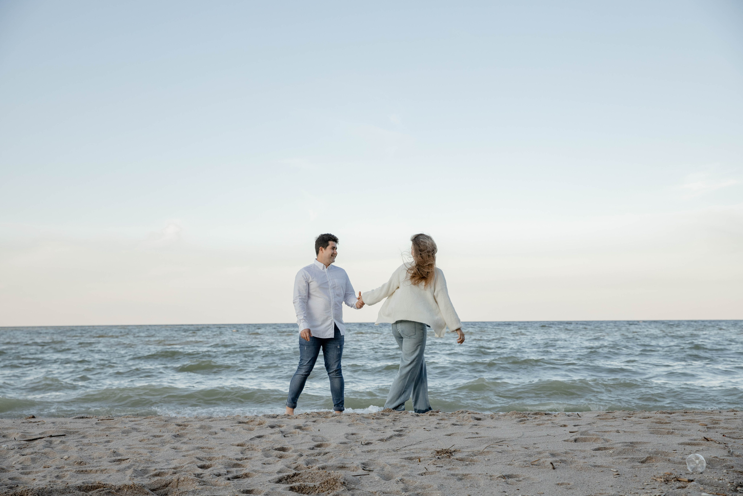 Фотосессия беременности на море. Свадебный фотограф Бакрымова Валентина