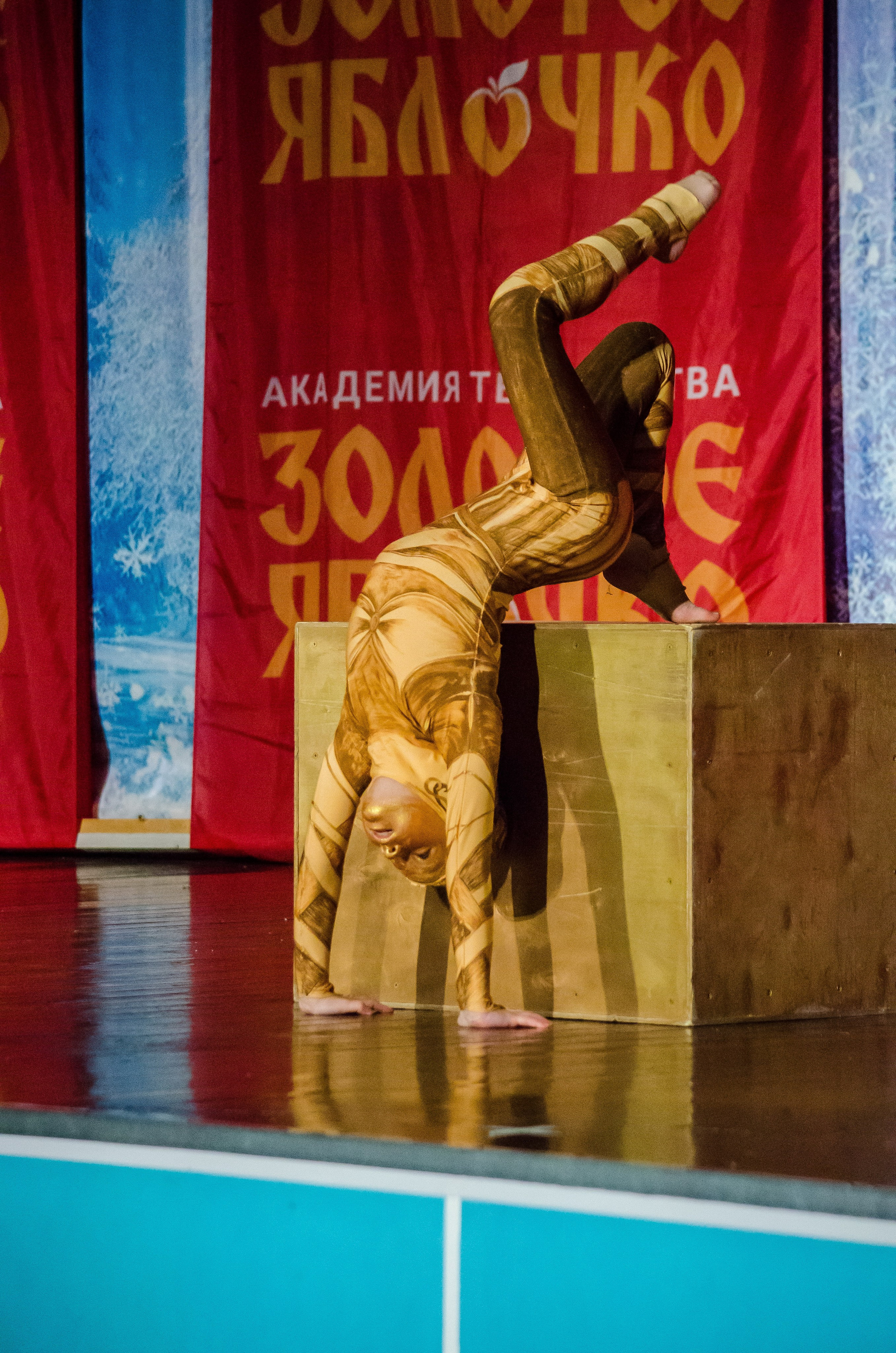 14 декабря, г. Омск. Золотое яблочко