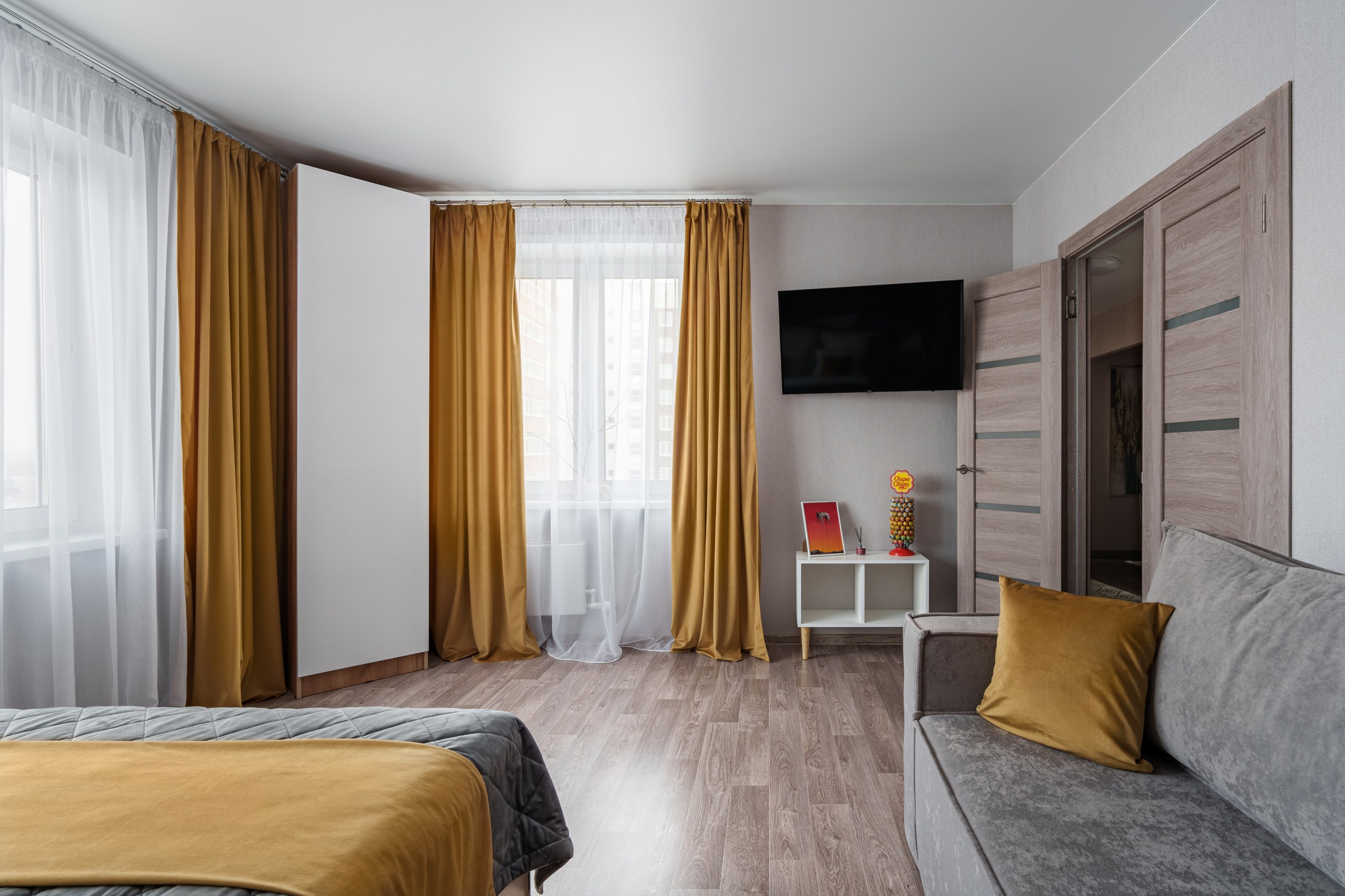 Фотосъемка для посуточной аренды на Партизана Железняка, 53. Интерьерный фотограф и ретушер в Красноярске Денис Антропов