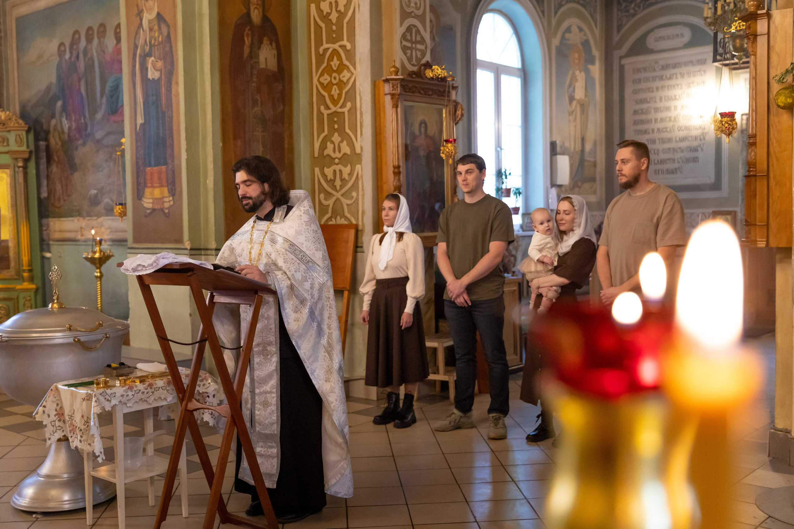 Крещение Веры. Фотограф и Видеограф в Москве Дарья Арсентьева