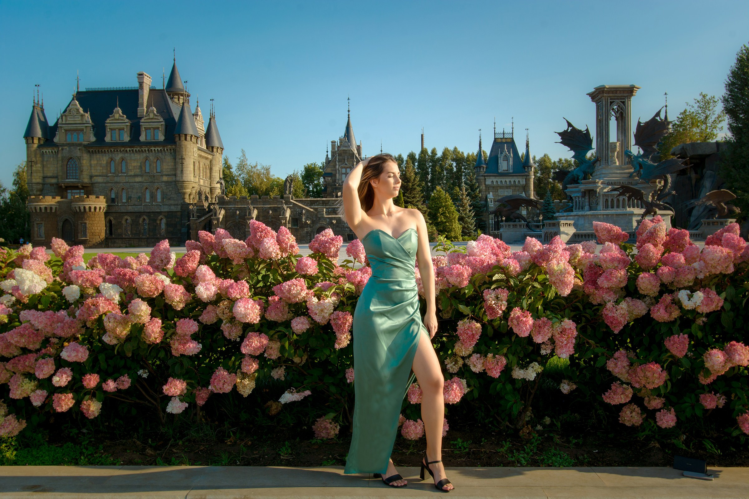 Фотосессия у Замка Гарибальди. Фотограф Оксана Сафонова г. Тольятти