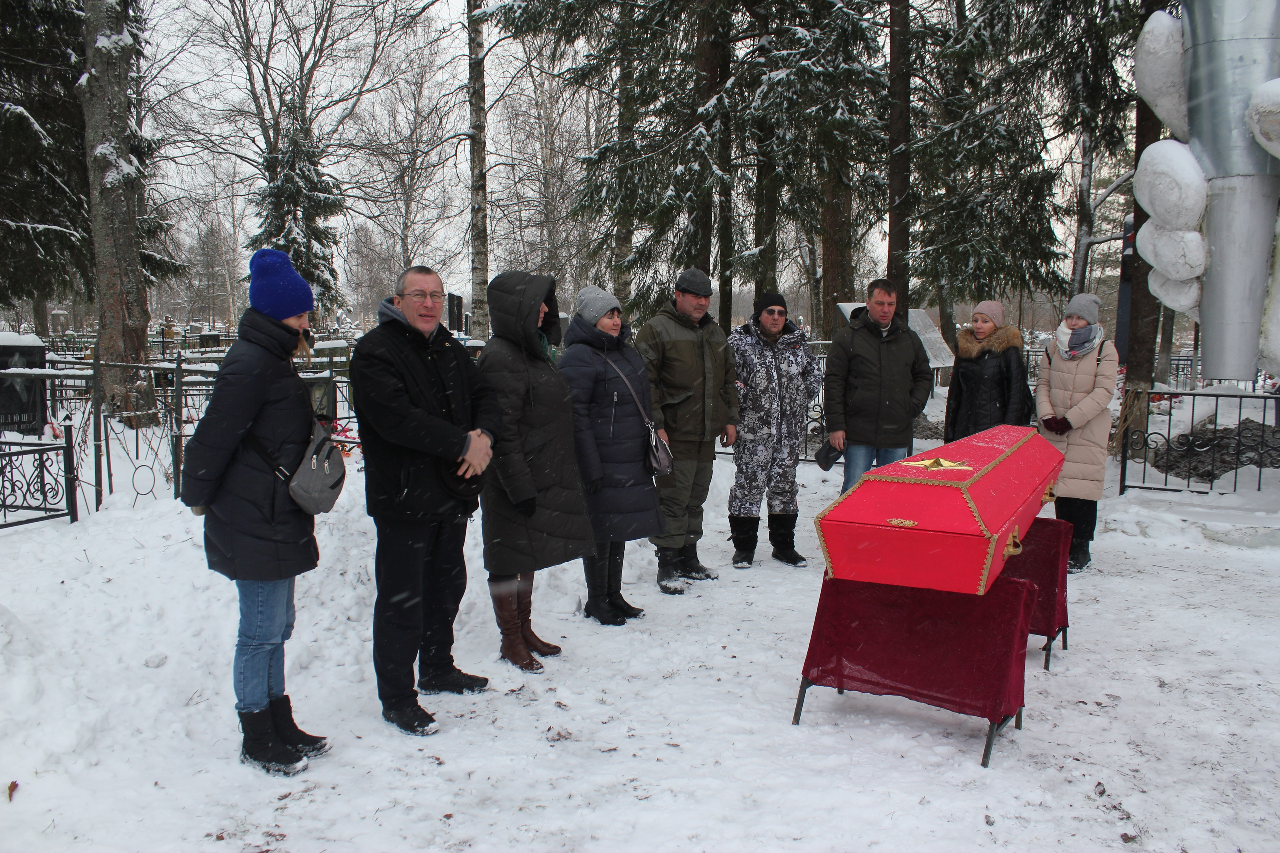 Захоронение останков воинов Красной Армии. История Назиевского городского поселения