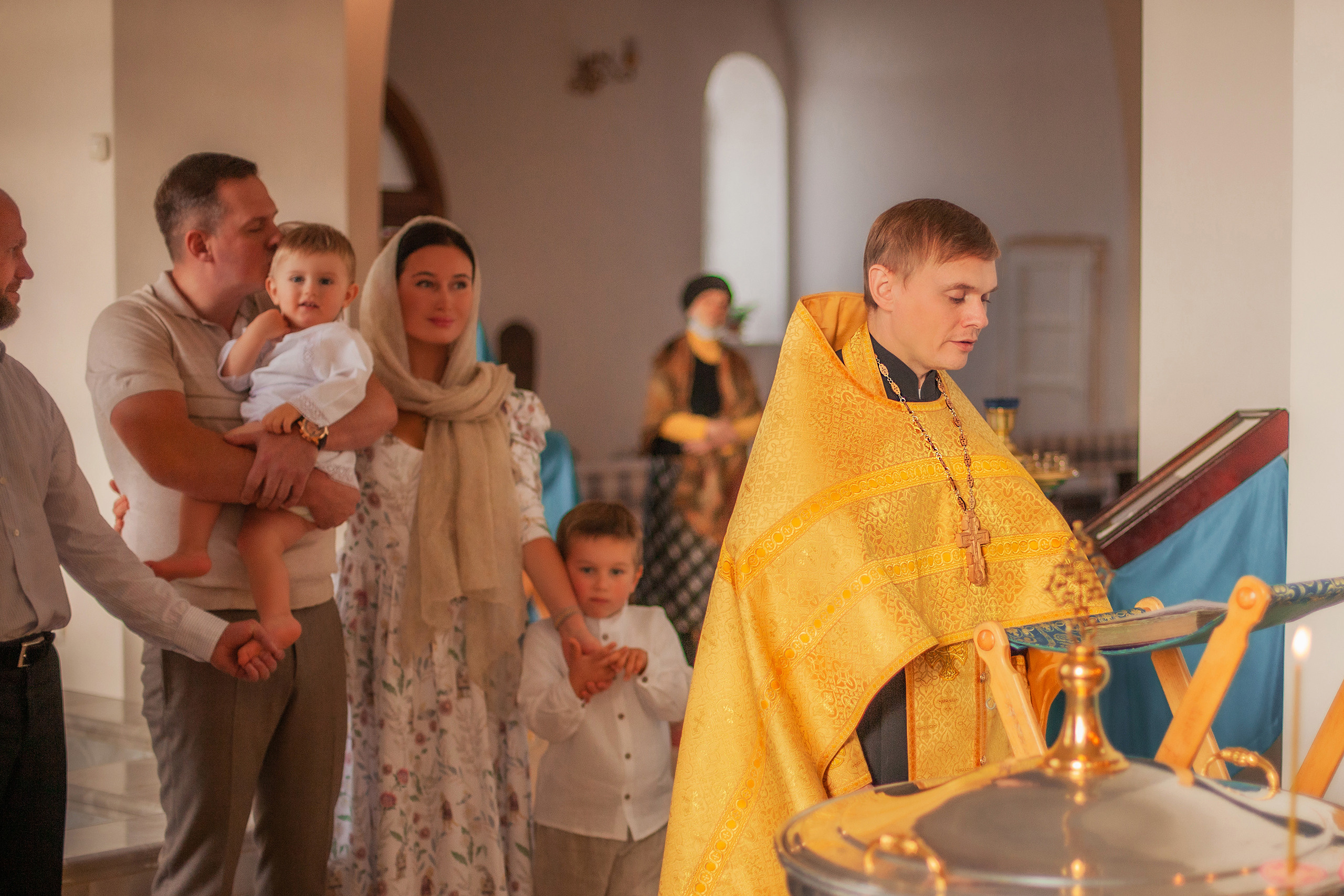 Крещение. Семейный фотограф Екатеринбург Юлия Лимберг