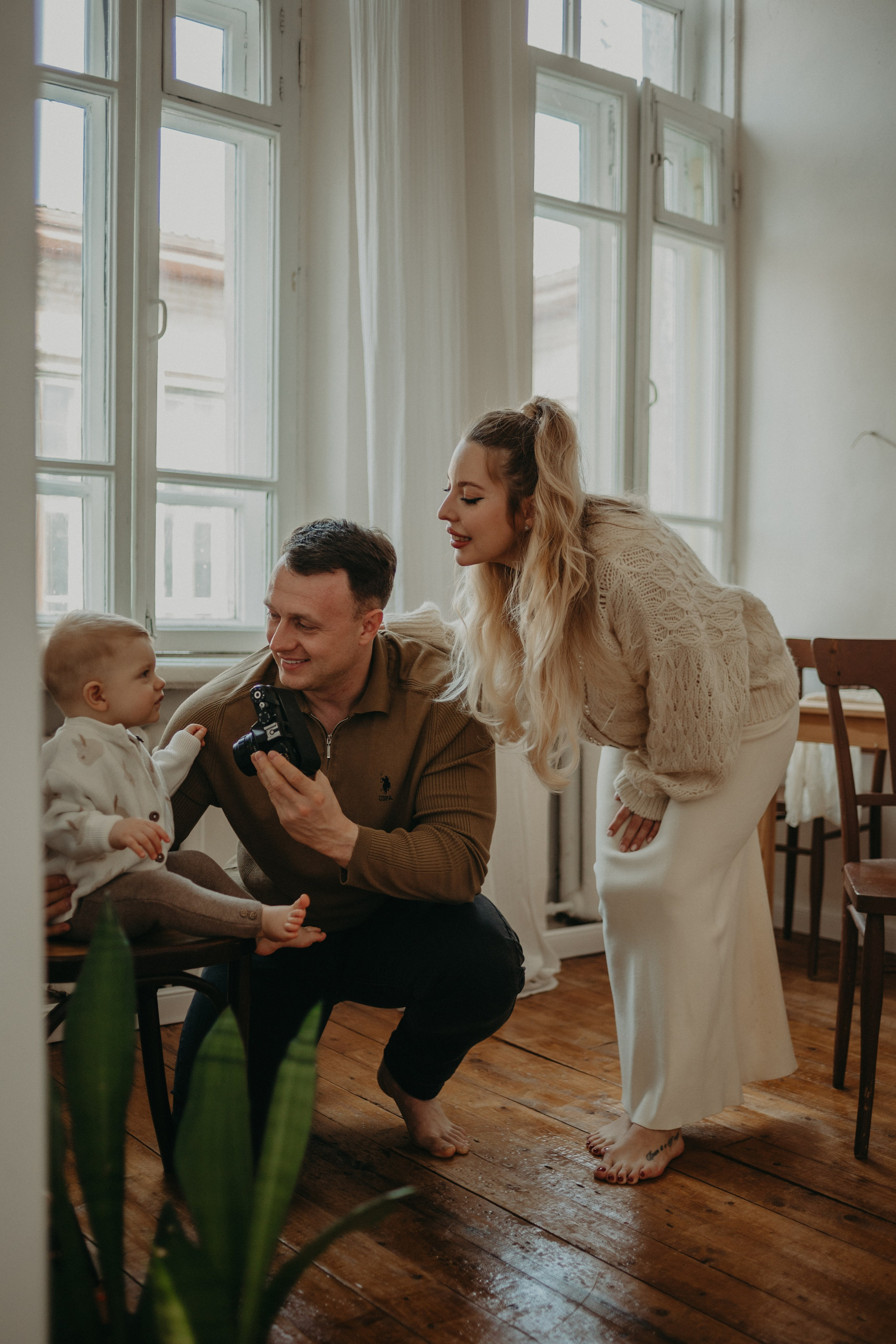 Годик с родными. Фотограф в Краснодаре Евгения Михаевич