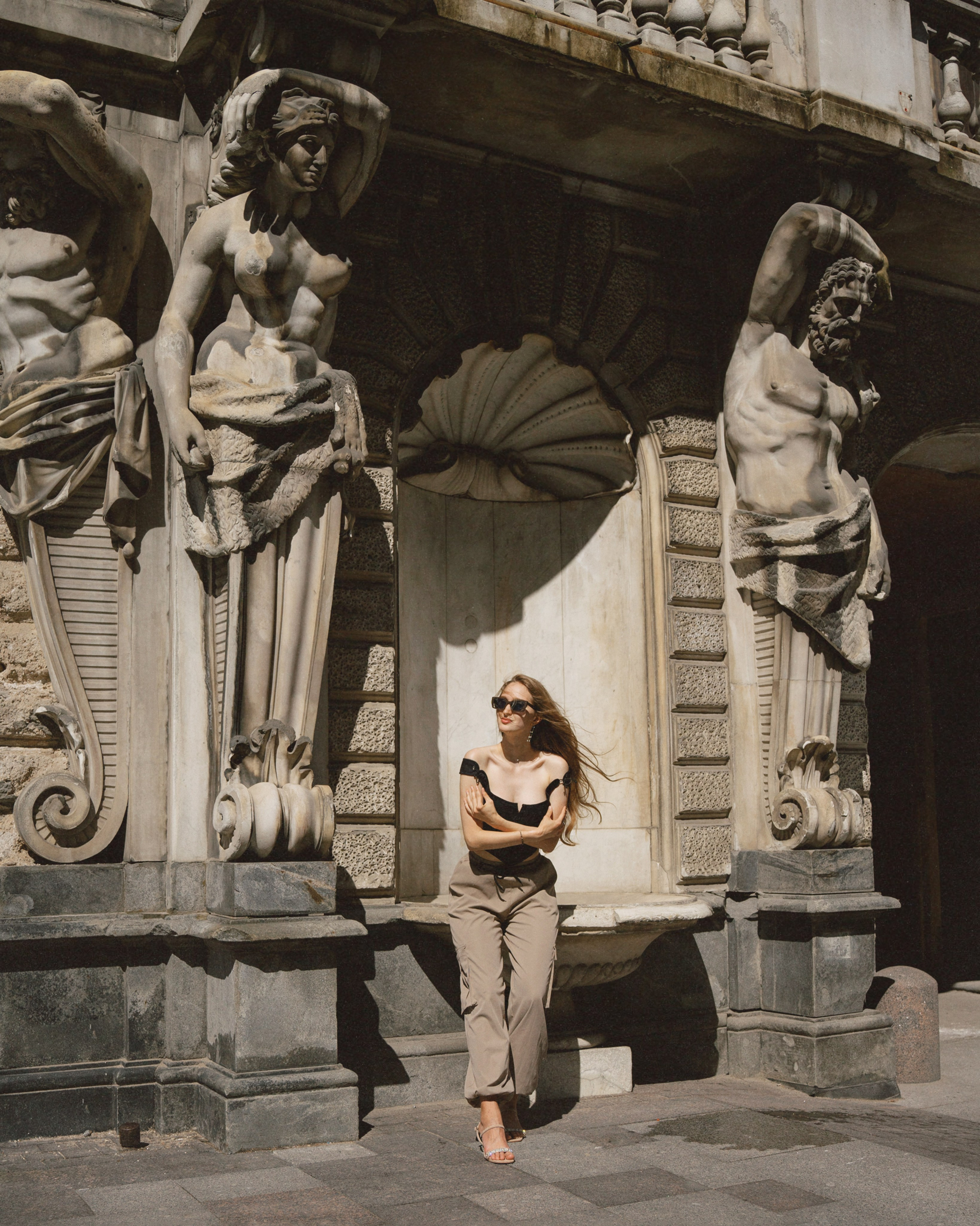 Женский портрет outdoor. Лиана Аскерова ваш фотограф в Санкт-Петербурге