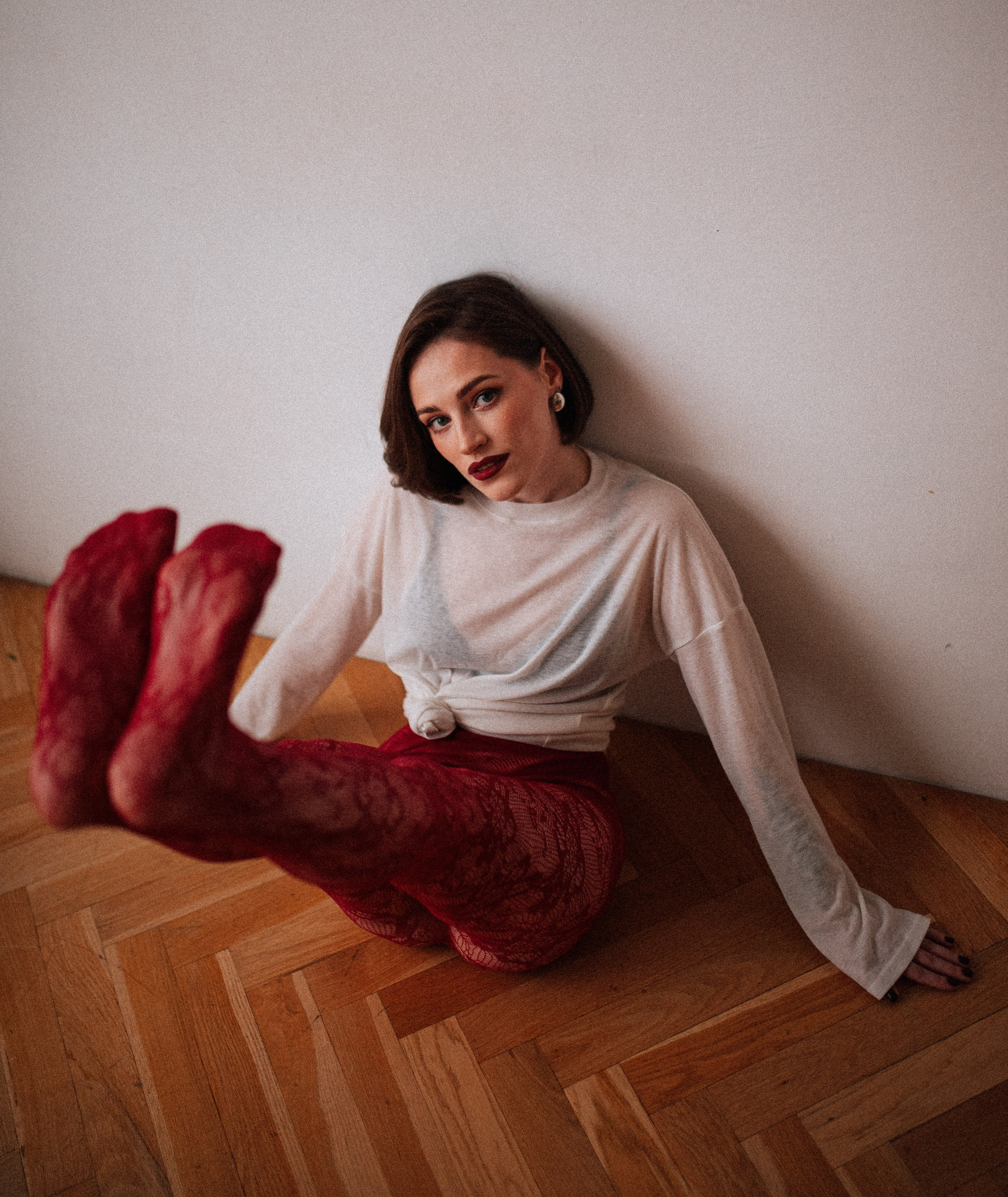 В студии. Фотограф Мария Пахомова