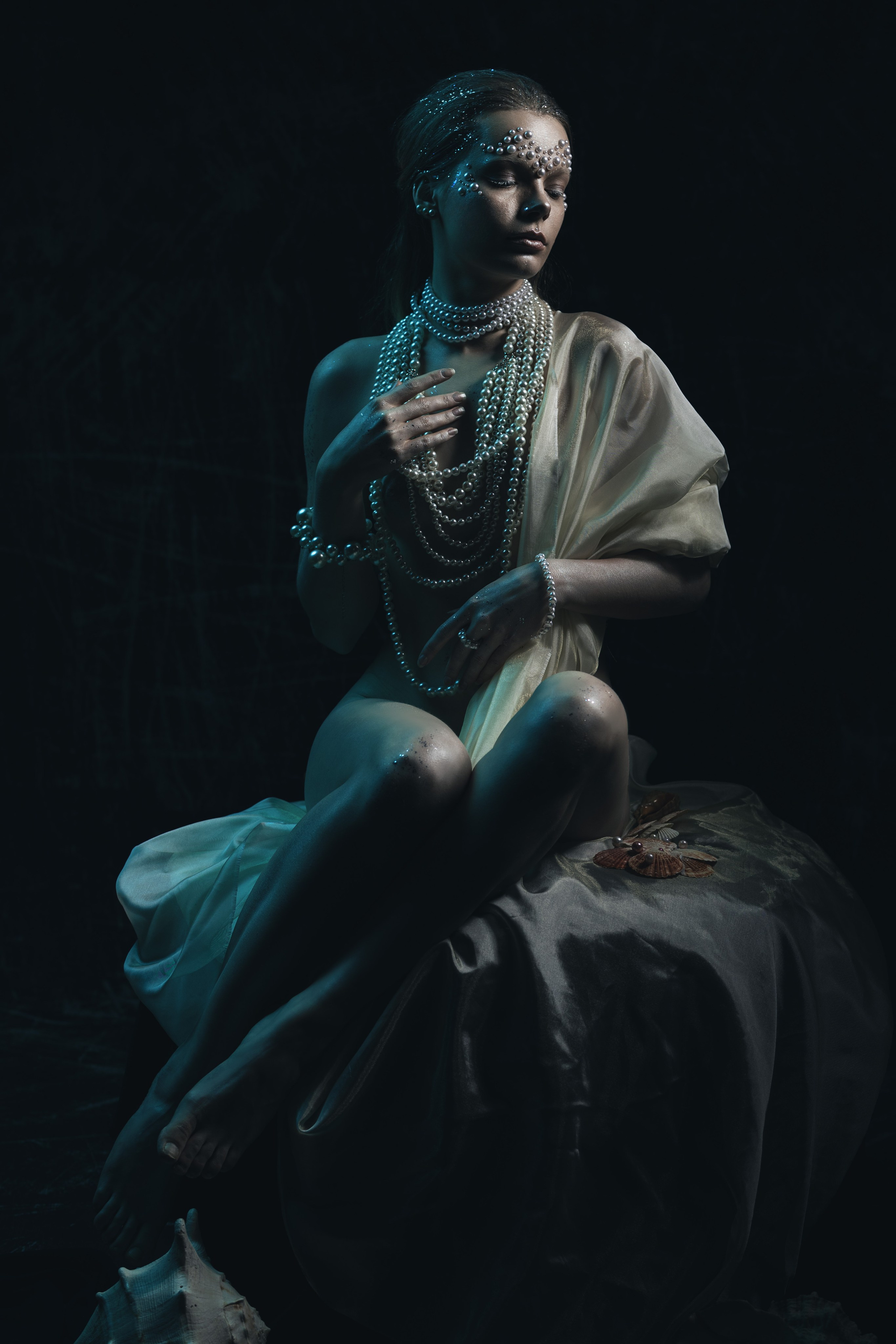 Pearl of a deep sea. Портретный фотограф Кристина Лукьянова