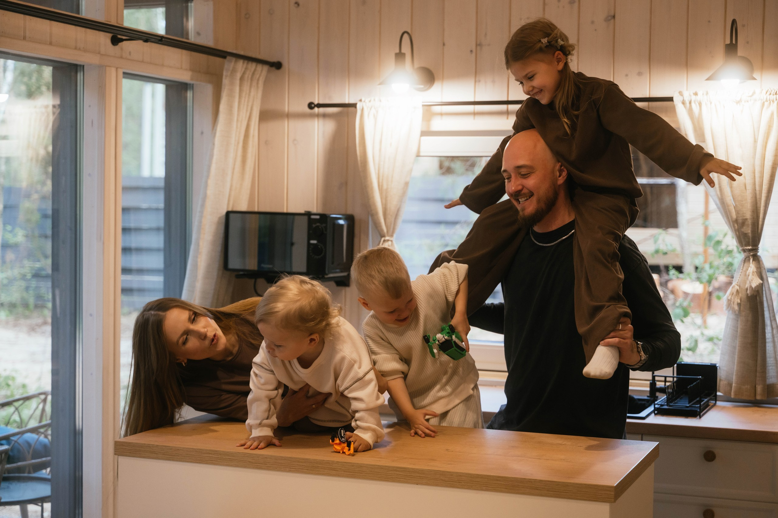 Настя, Илья, Аня, Гриша и Мирон. Свадебный, семейный фотограф в Рязани Лена Брант