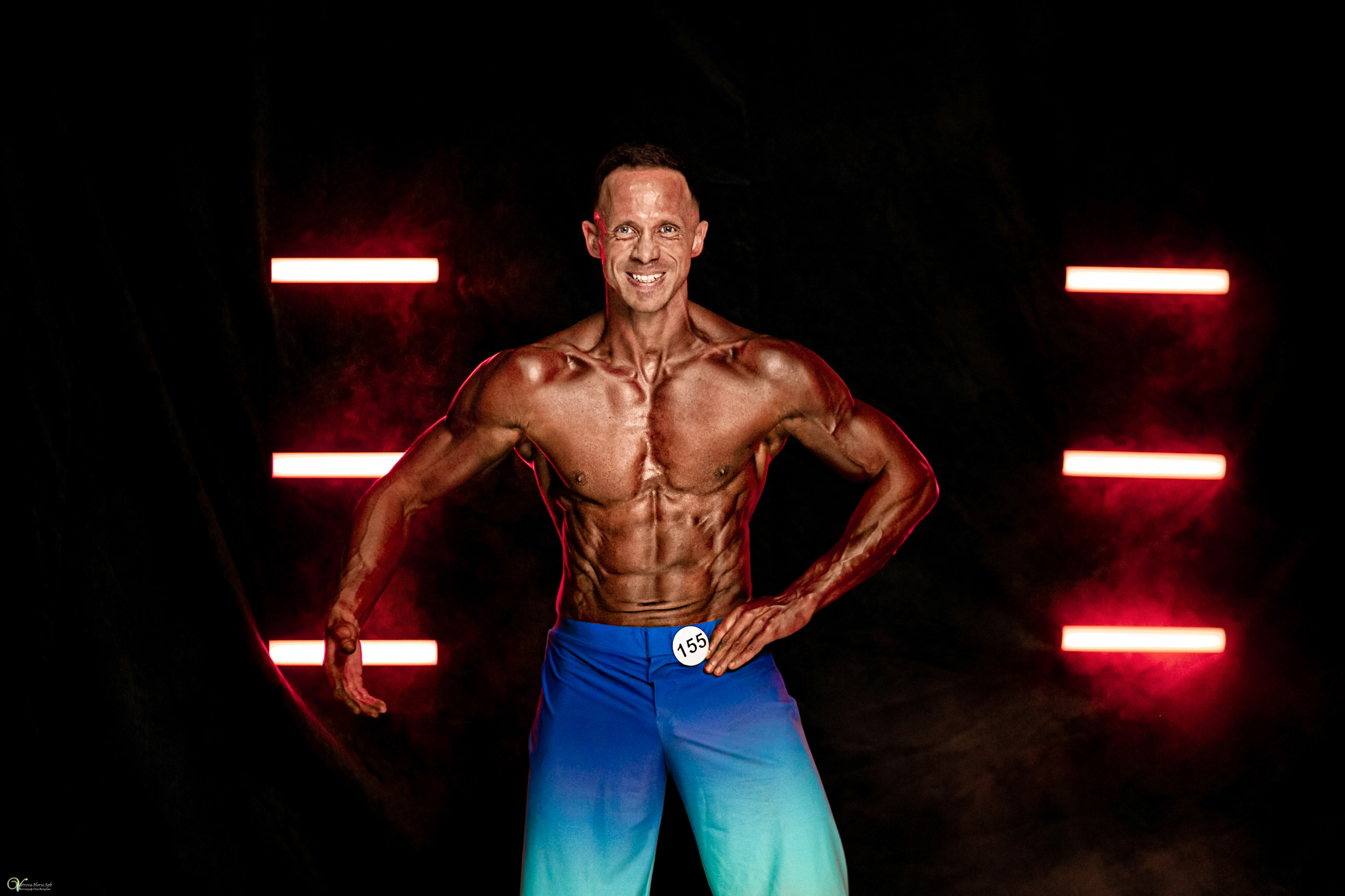 Съемка чемпионата по бодибилдингу. Фотограф женский и мужской портрет Санкт-Петербург