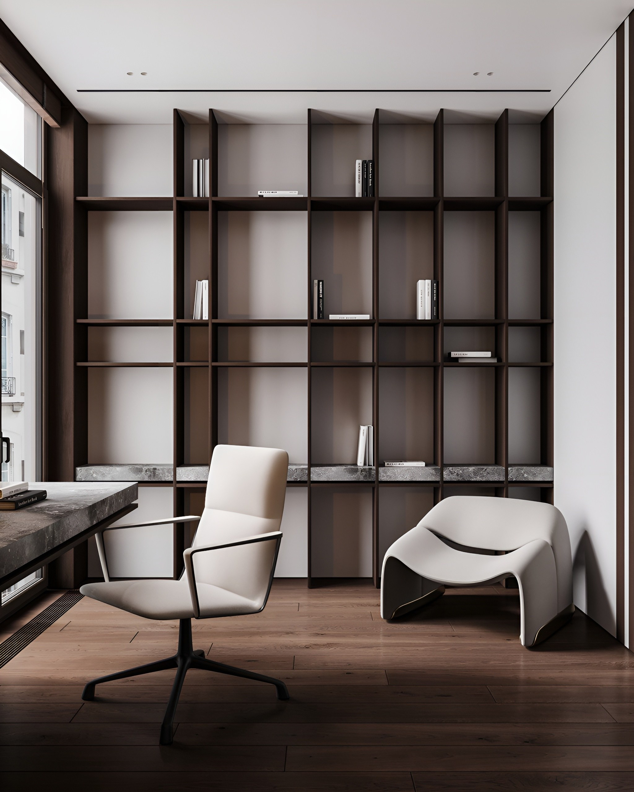 Кабинет. 3D визуализатор интерьеров