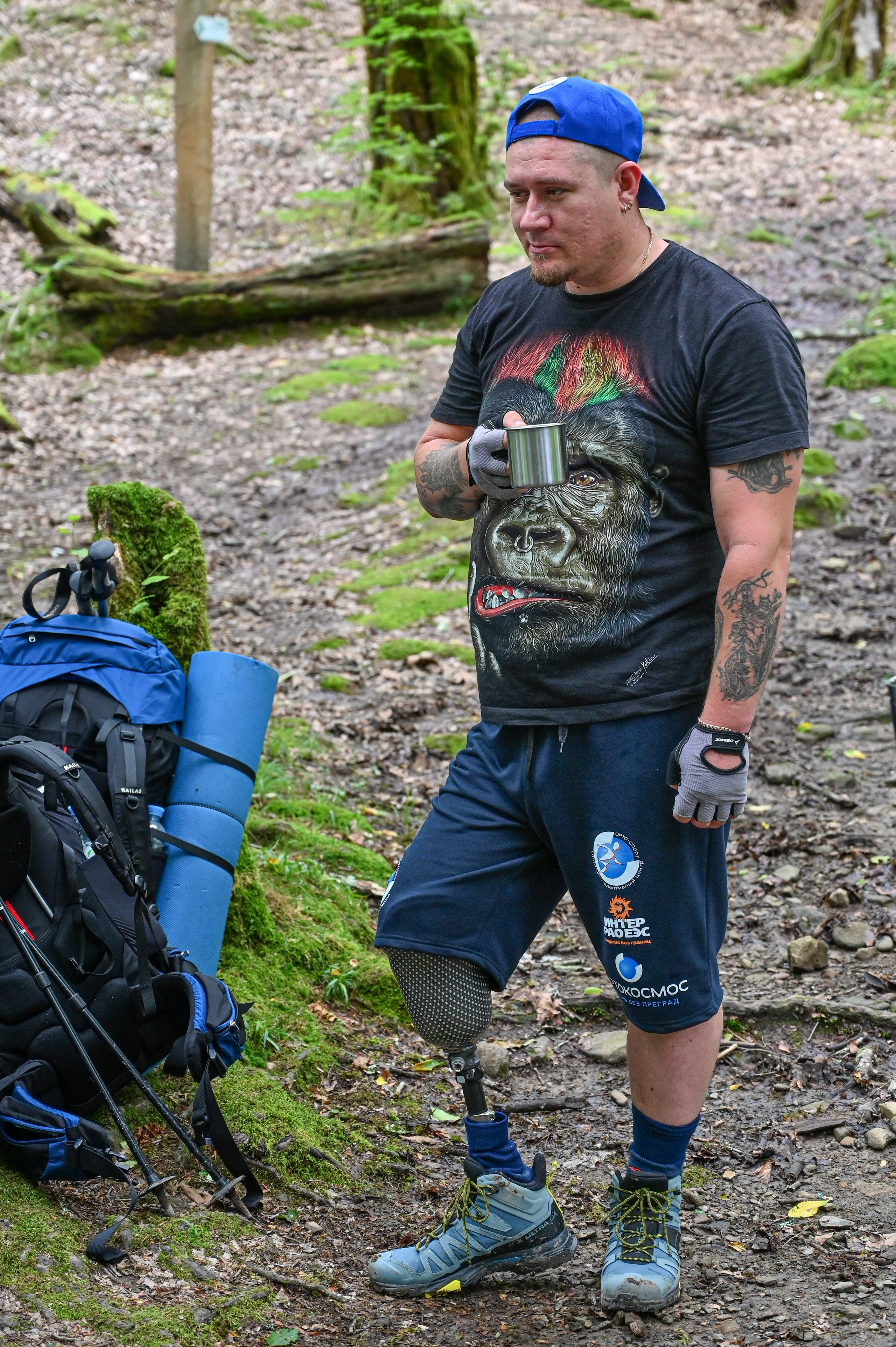 «Спортивно-адаптивный центр «Орто-Спорт» горный туризм. Фотографирую счастливых людей в Сочи