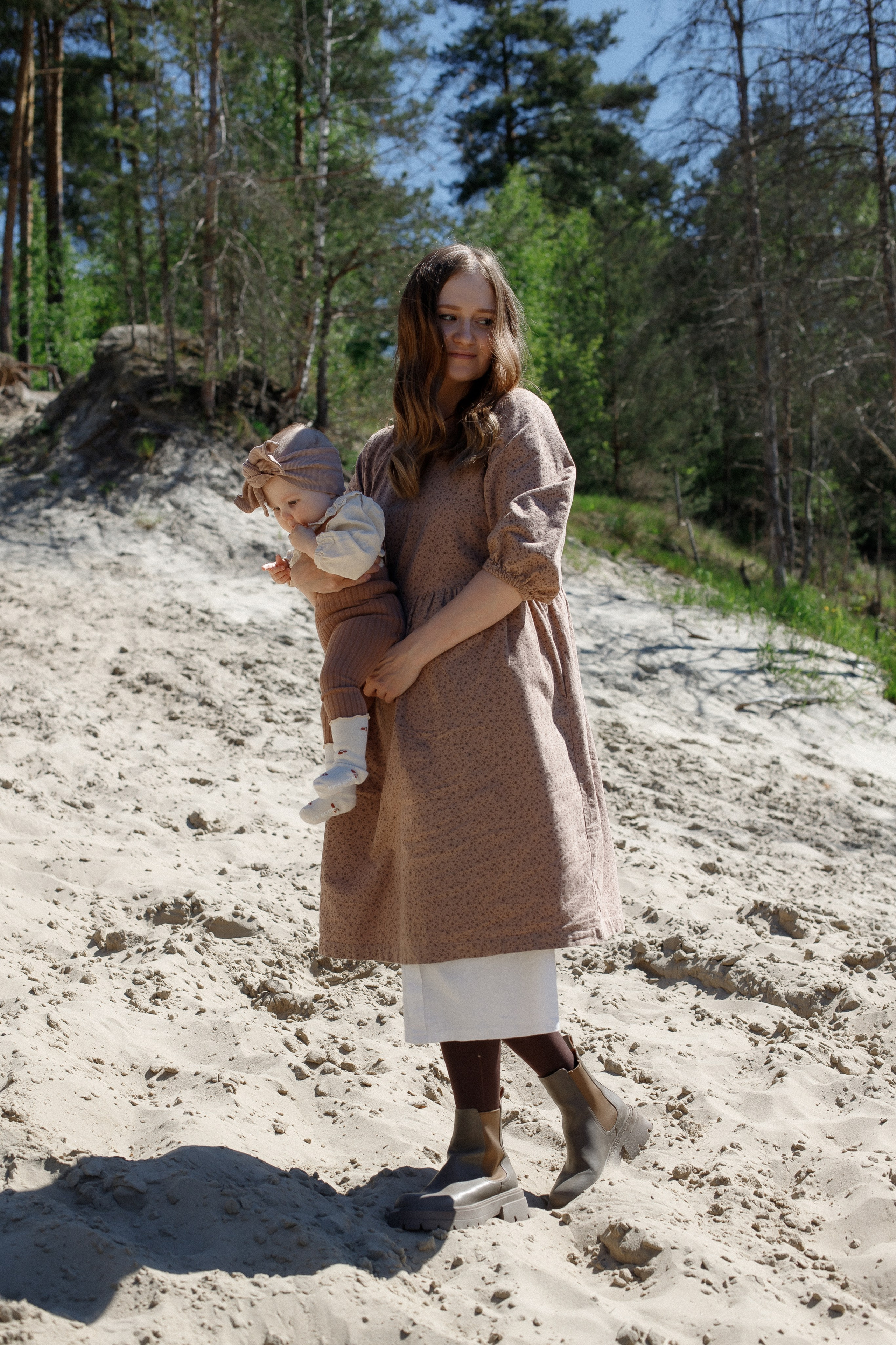 Семейная съемка на карьере. Фотограф Карпачан Анастасия