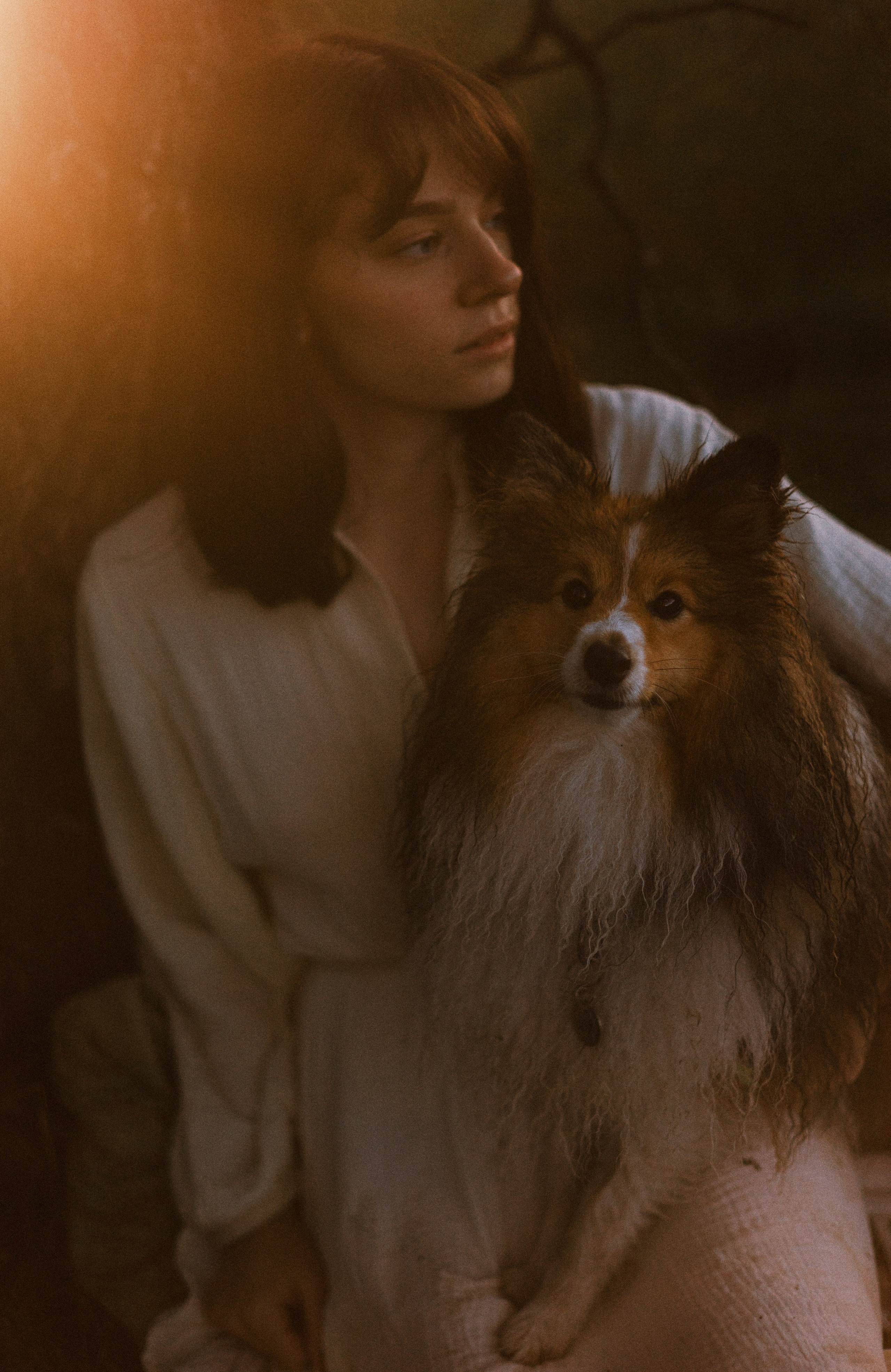 Аня и Скай. Фотограф-анималист Богданова Полина