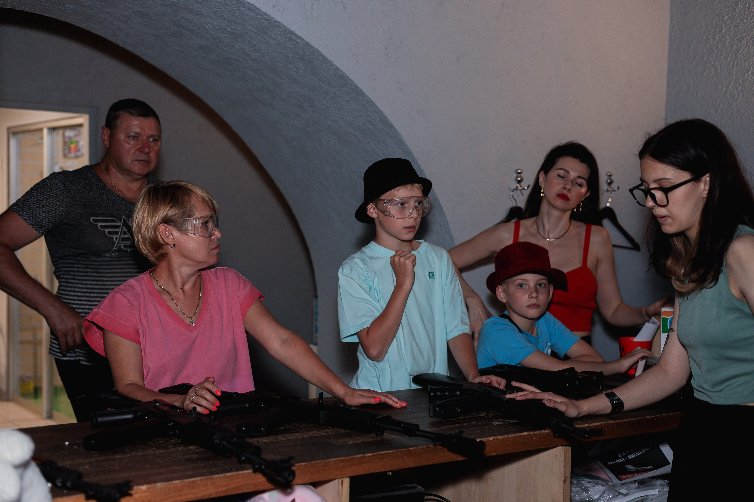 День рождение в стрелковом клубе. Фотограф Надршина Лилия