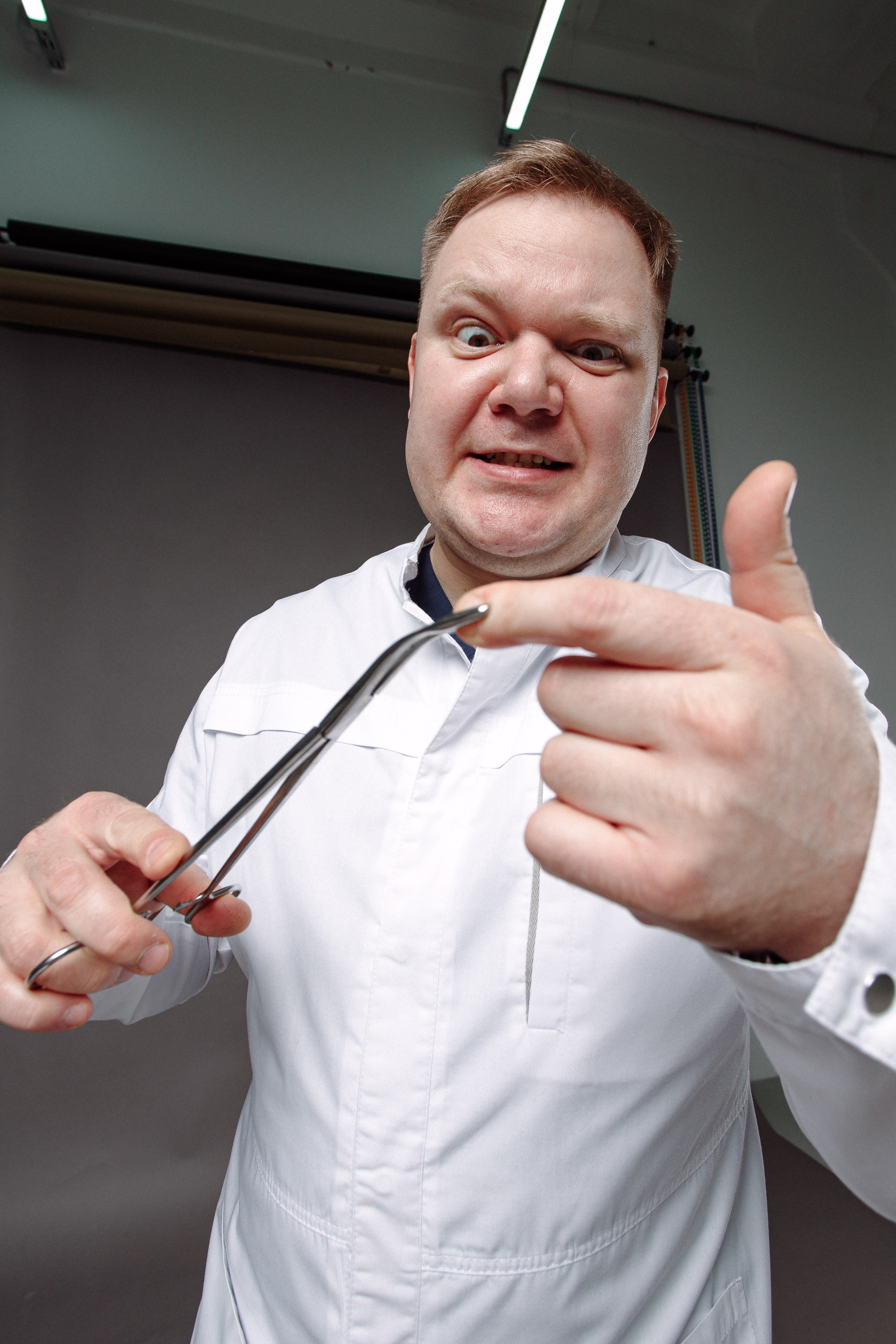 Съёмка врача в студии. Фотограф врача в Нижнем Новгороде и Нижегородской области.