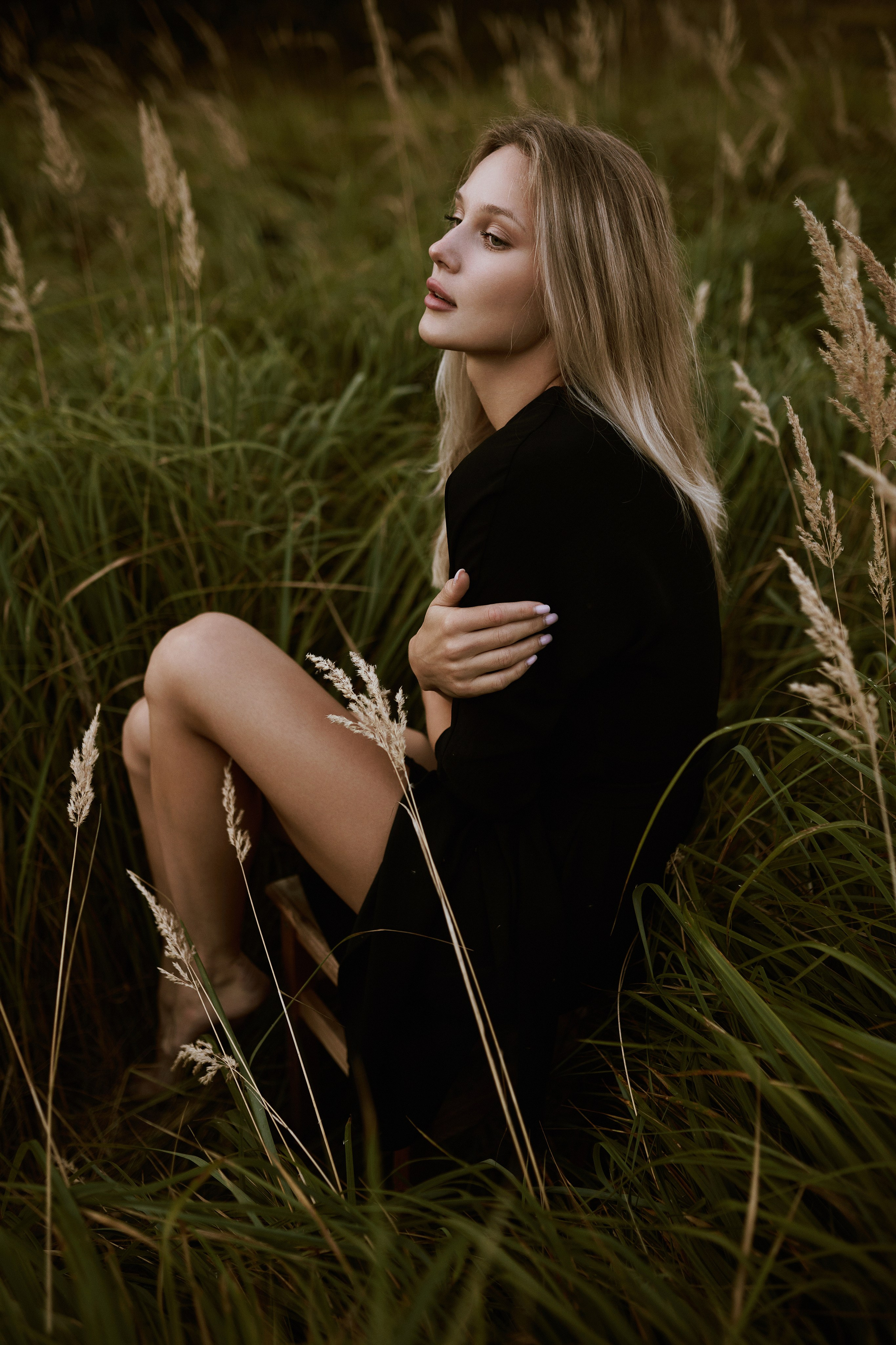 В траве. Фотограф Москва Галина Рыжкова