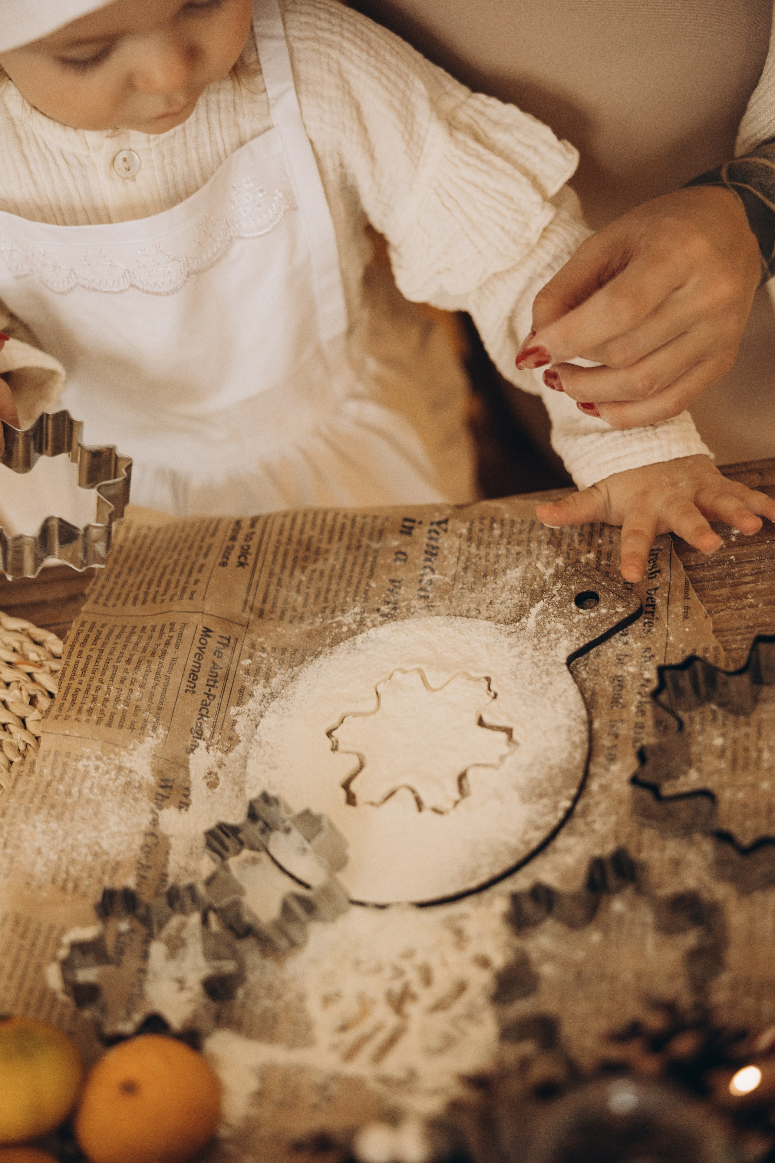 Ольга и Мирослава НГ. Семейный фотограф в Москве Виктория Ястребинская