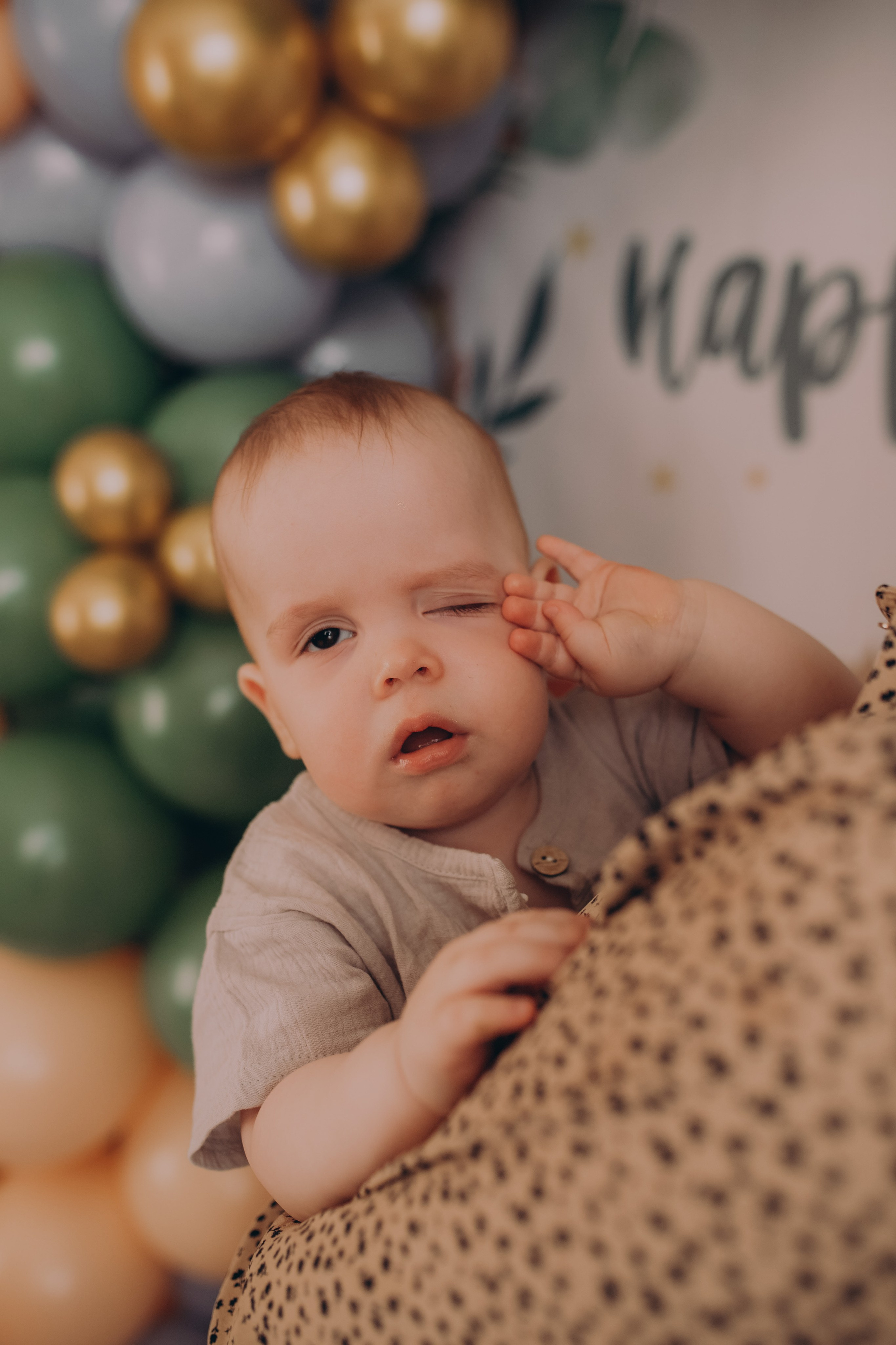 1 годик Мишеньке. Семейный и детский фотограф город Тында Дарья