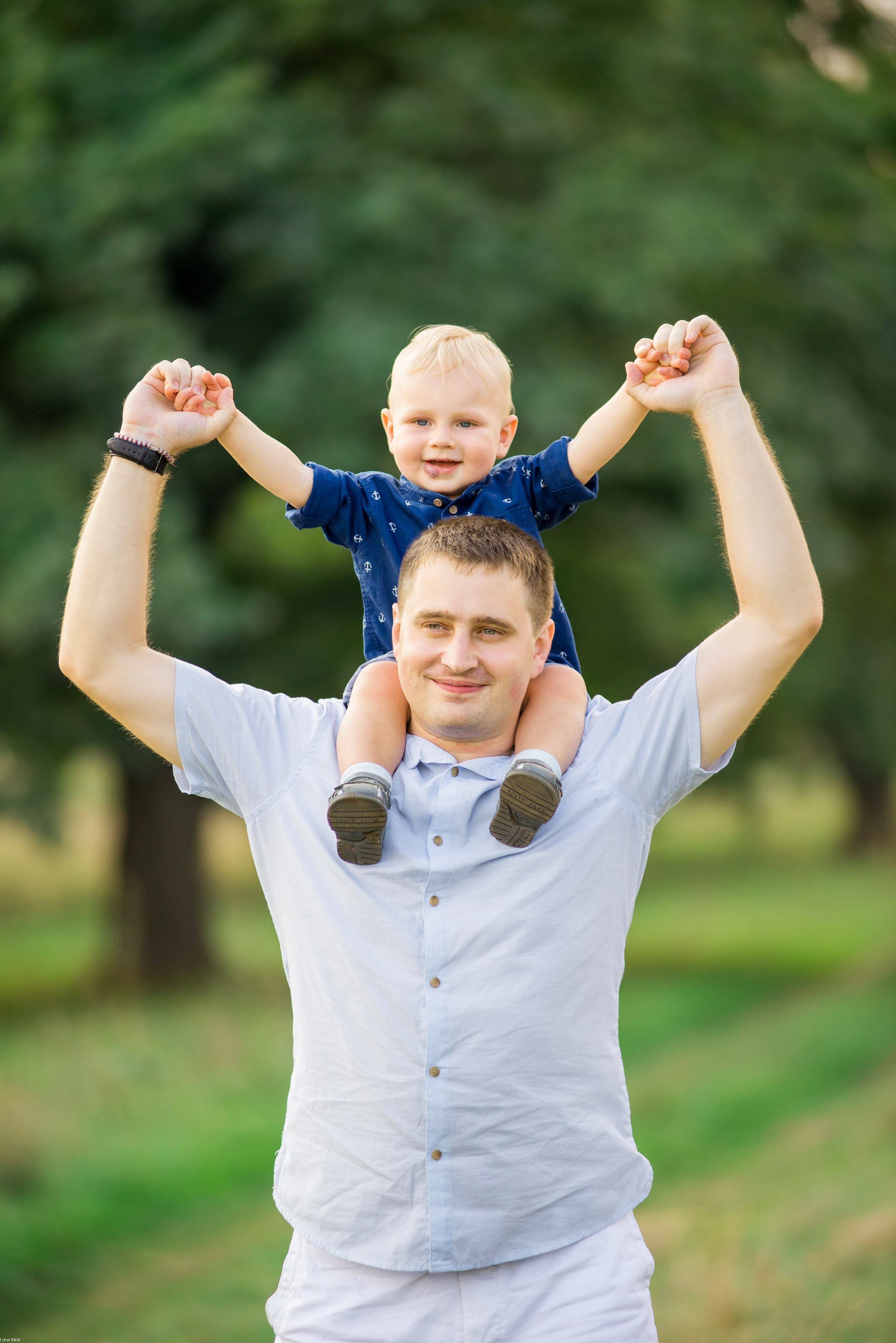 Вова, Маша и маленький Серёжа. Свадебный фотограф в Рязани Вагнер Владимир