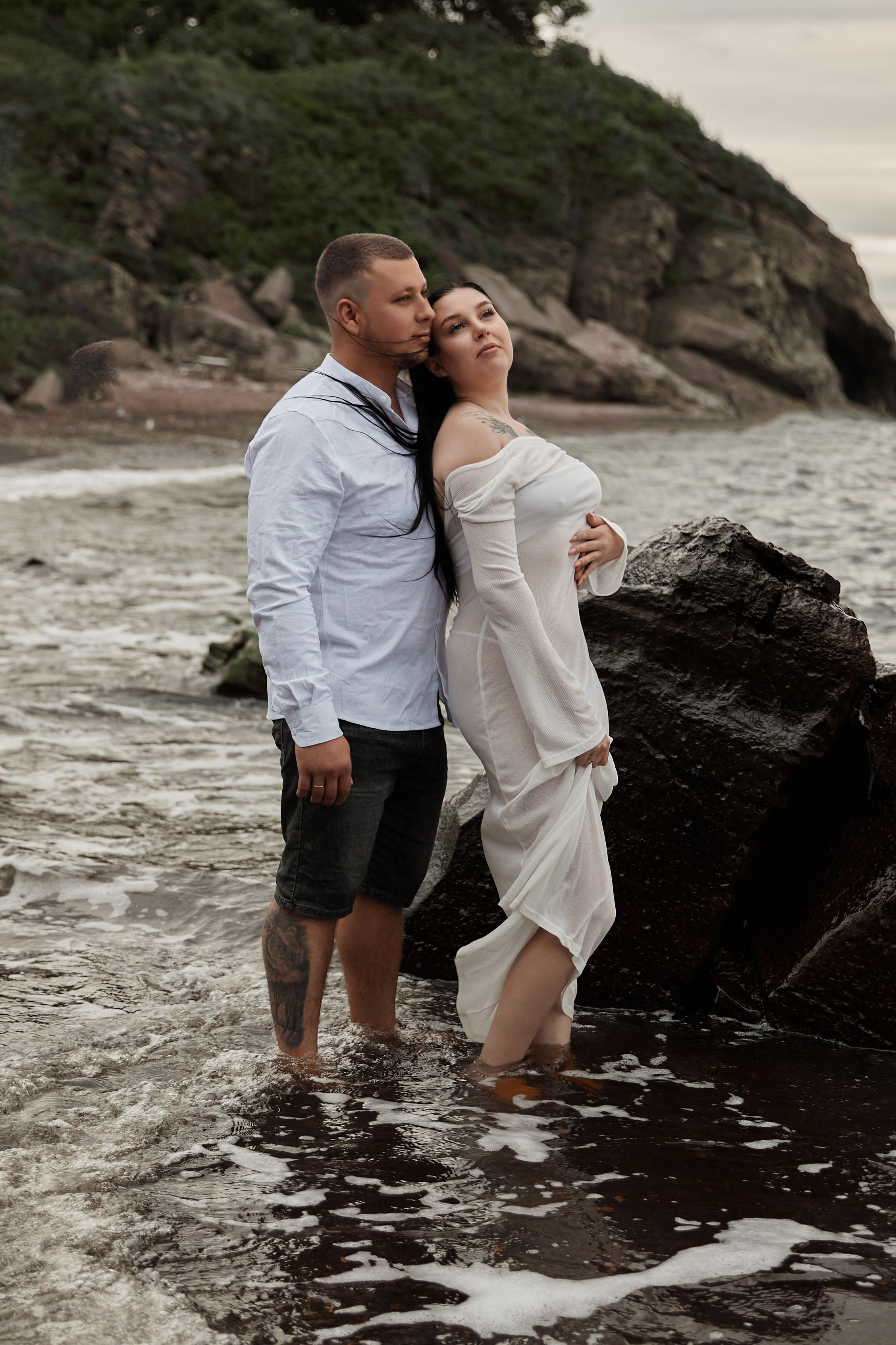 Антон и Лиза. Фотограф женского портрета, беременности и материнства Харькова Елена