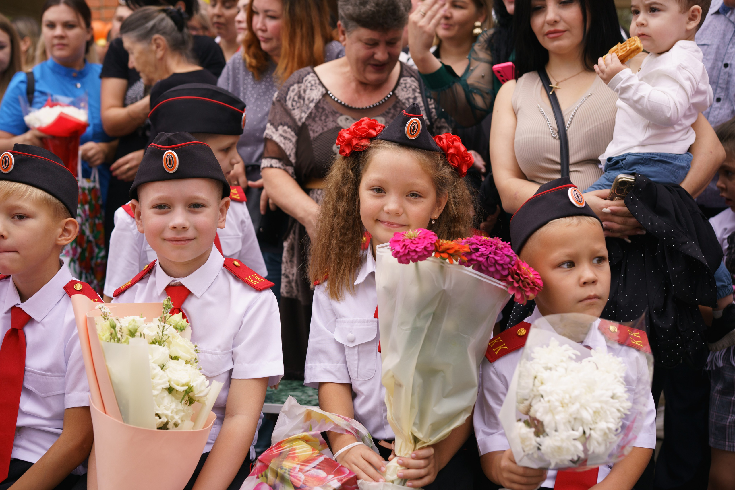 Первый раз в первый класс 2024. Семейный и свадебный фотограф в Краснодаре Эльвира Глазунова