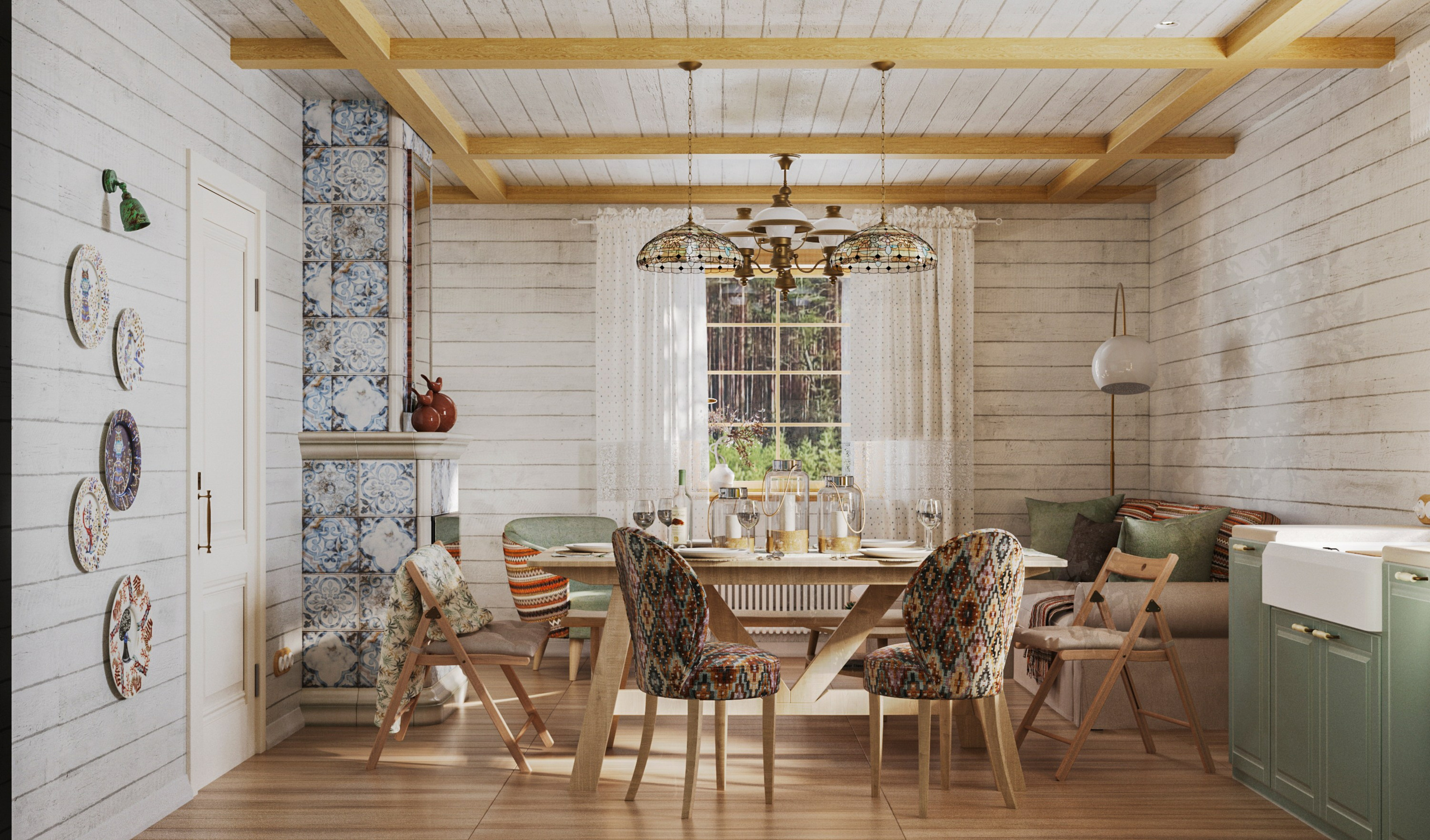 Домик в стиле прованс. Дизайн-студия RT Room