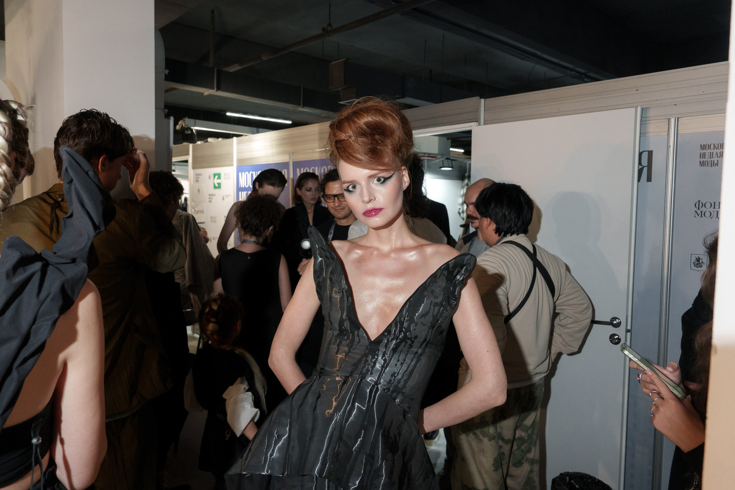 Moscow Fashion Week 2025 осень. Фотограф Николай Прокофьев модельные тесты в Москве