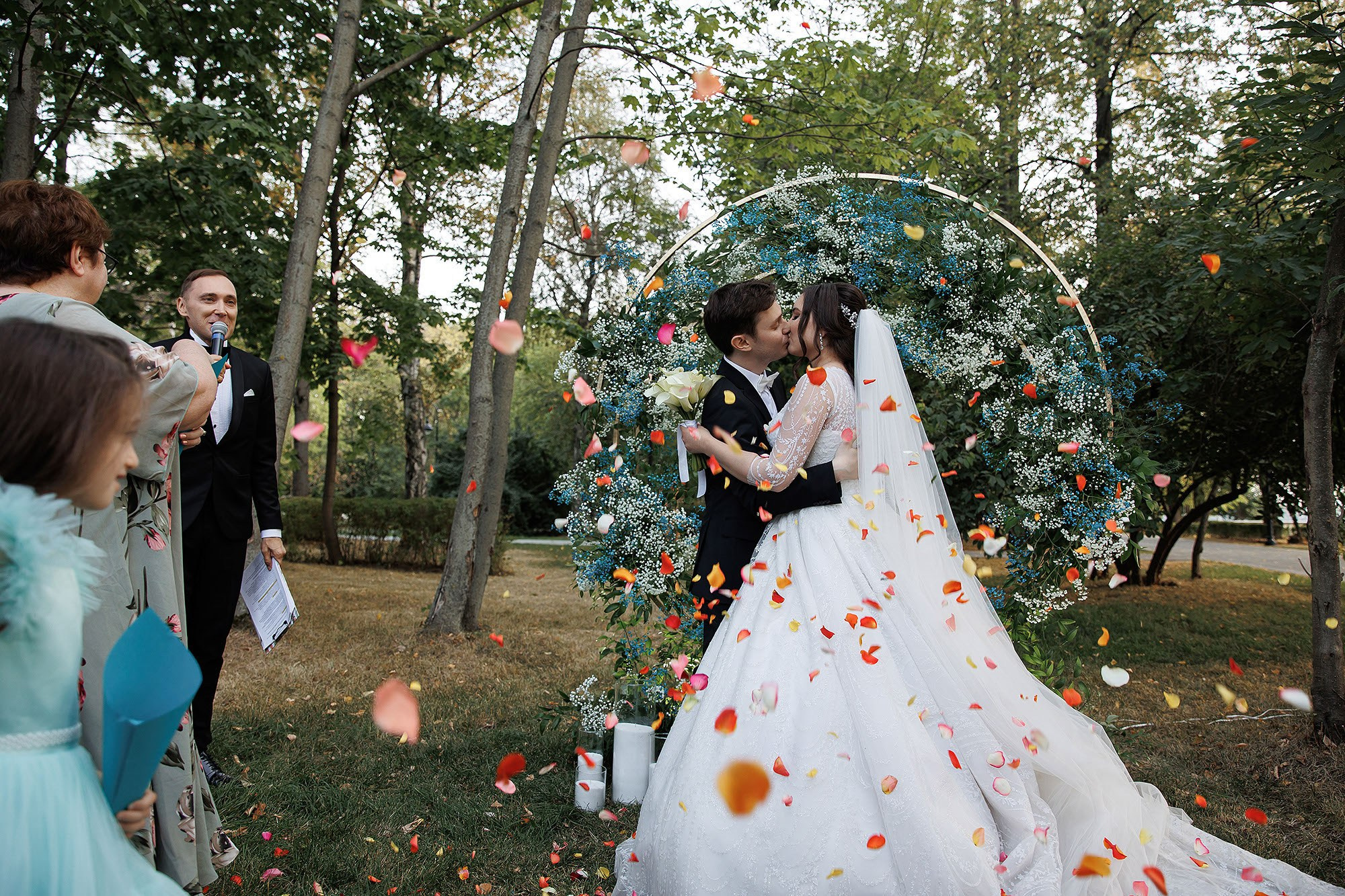 Регистрация в ЗАГСе и выездная. Свадебная съемка. Фотограф в Москве Валерий Боцман