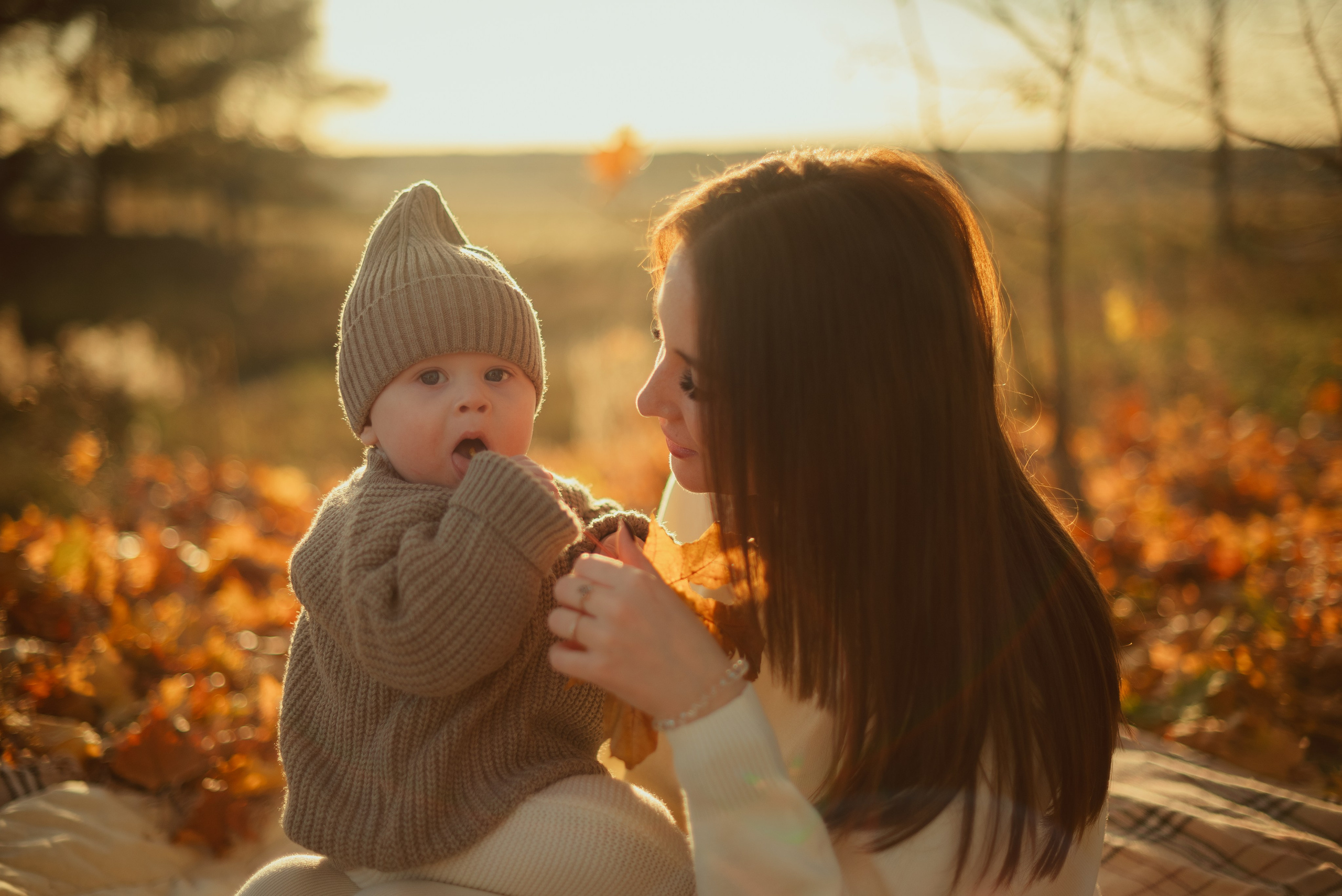 Мамочки осенью. Семейный и детский фотограф в Щелково Алена Дробот