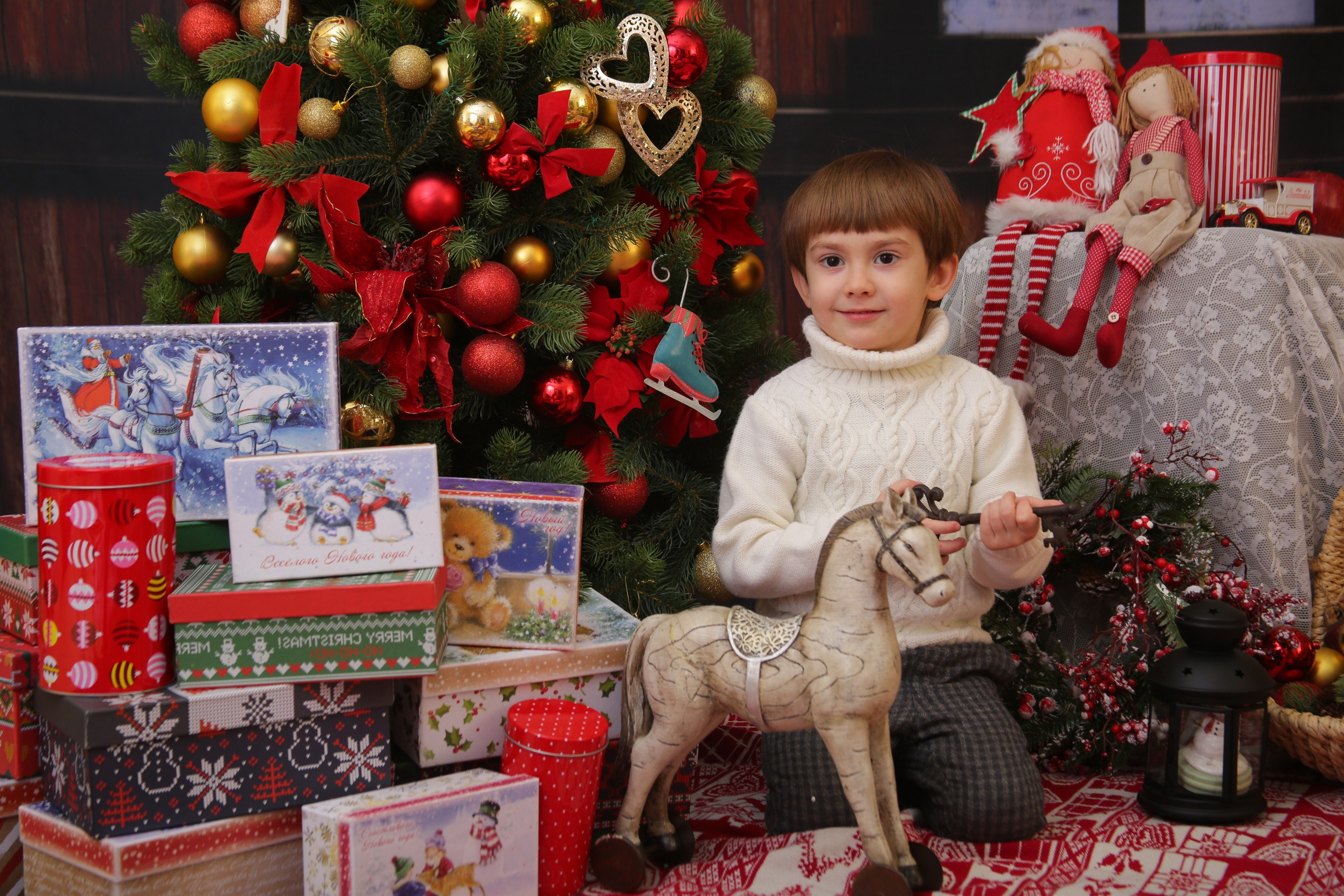 Рождество. Семейный и детский фотограф Антон Зорин