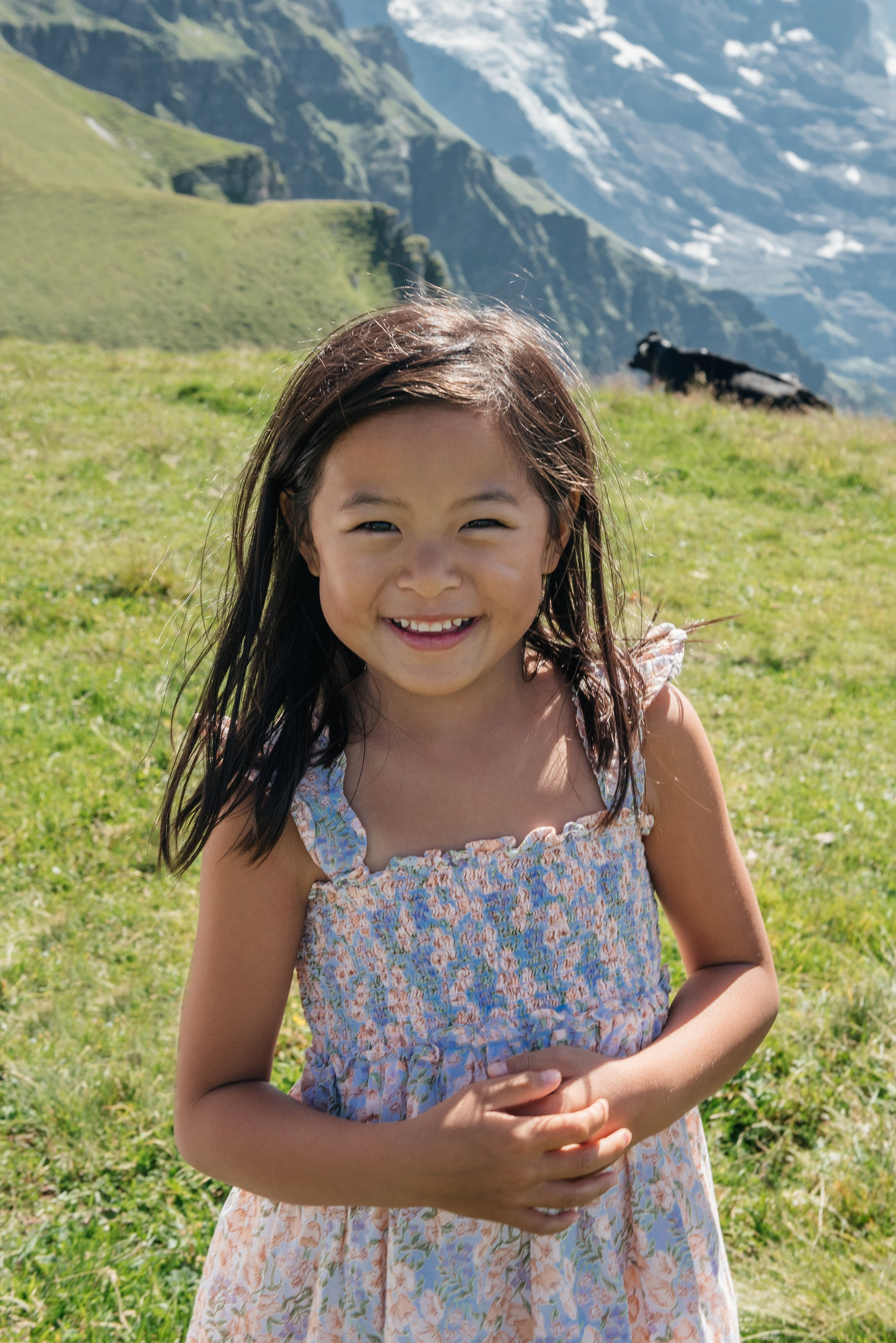 Dorothy, Richard, Zoe and Liam (Mannlichen). Photographer in Interlaken area