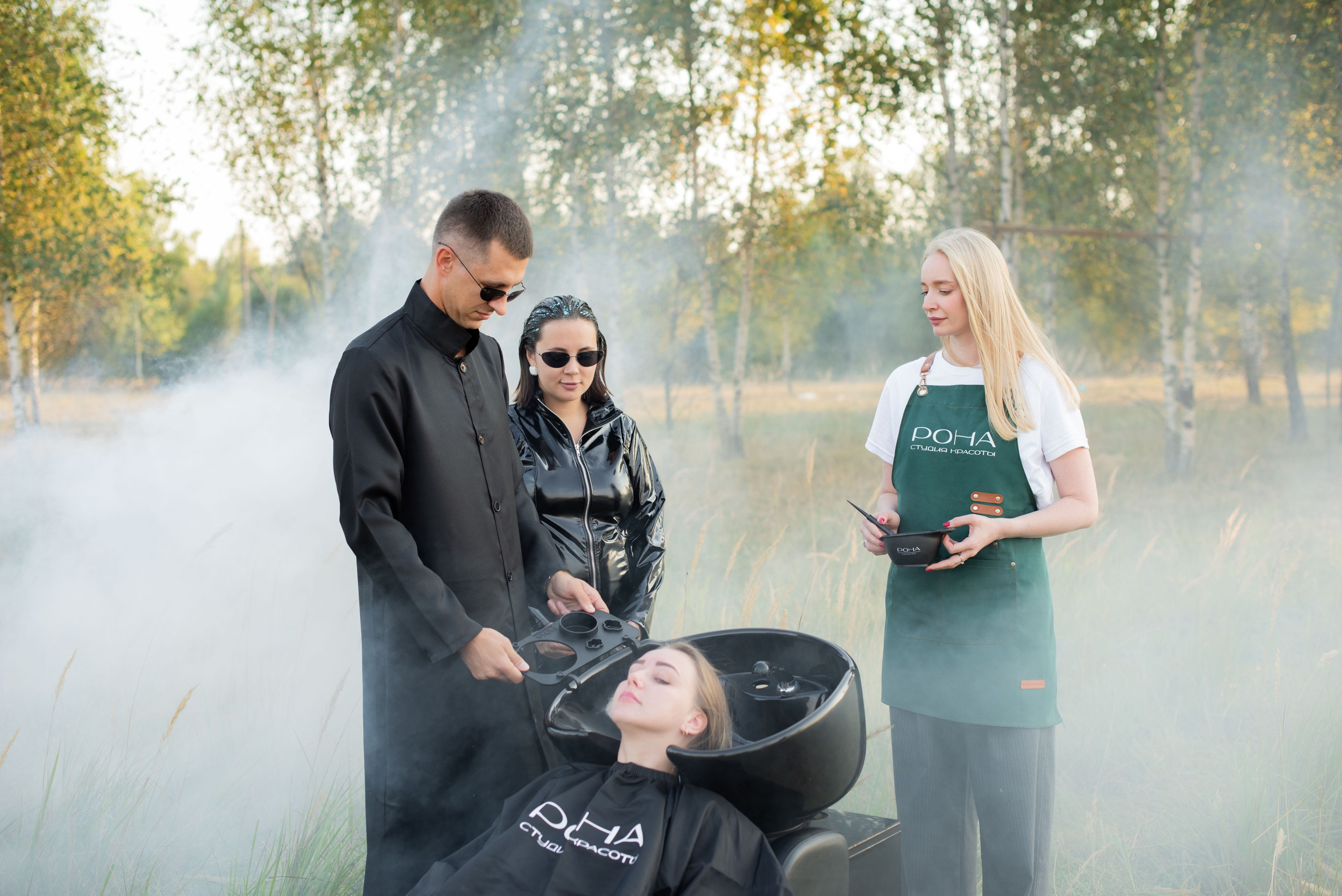 Съемка для бренда РОНА на природе. Женский фотограф в Москве и МО