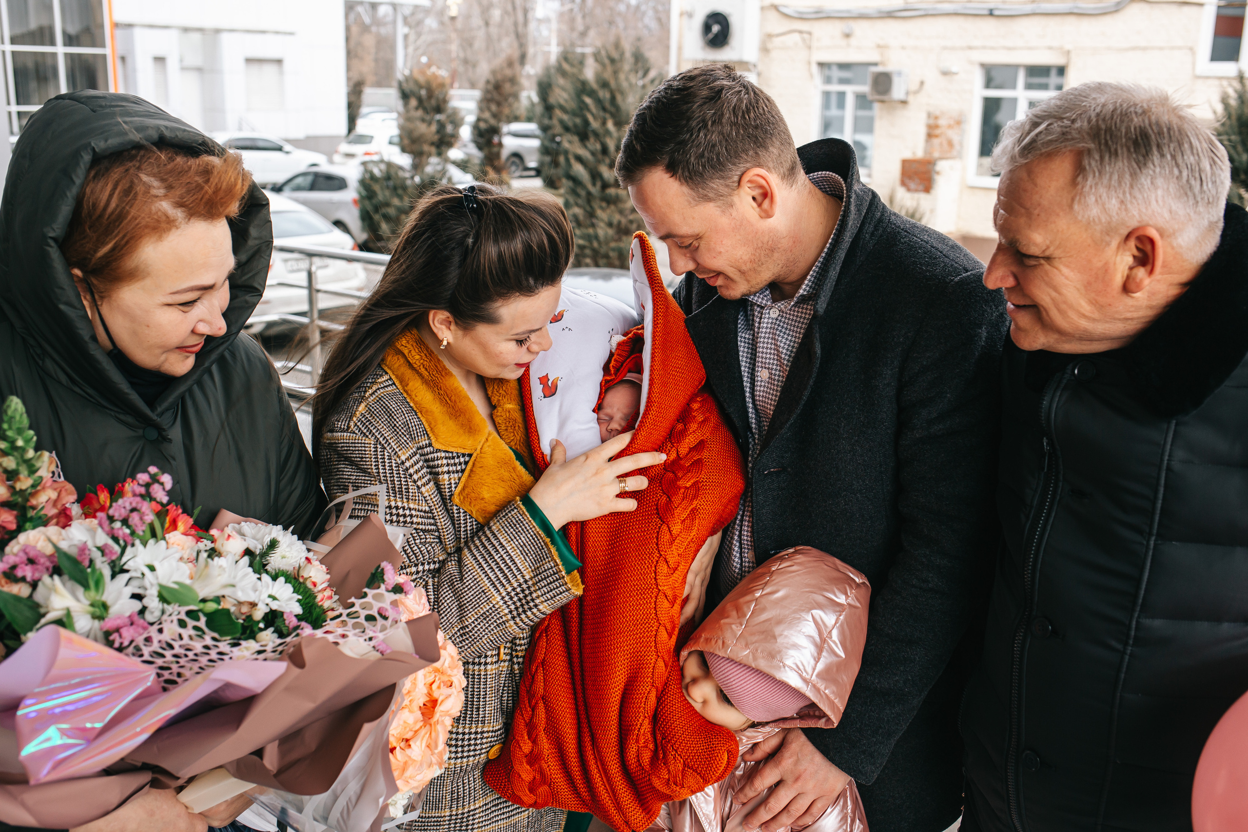 Выписка из Роддома. Свадебный и семейный фотограф в Краснодар, Россия