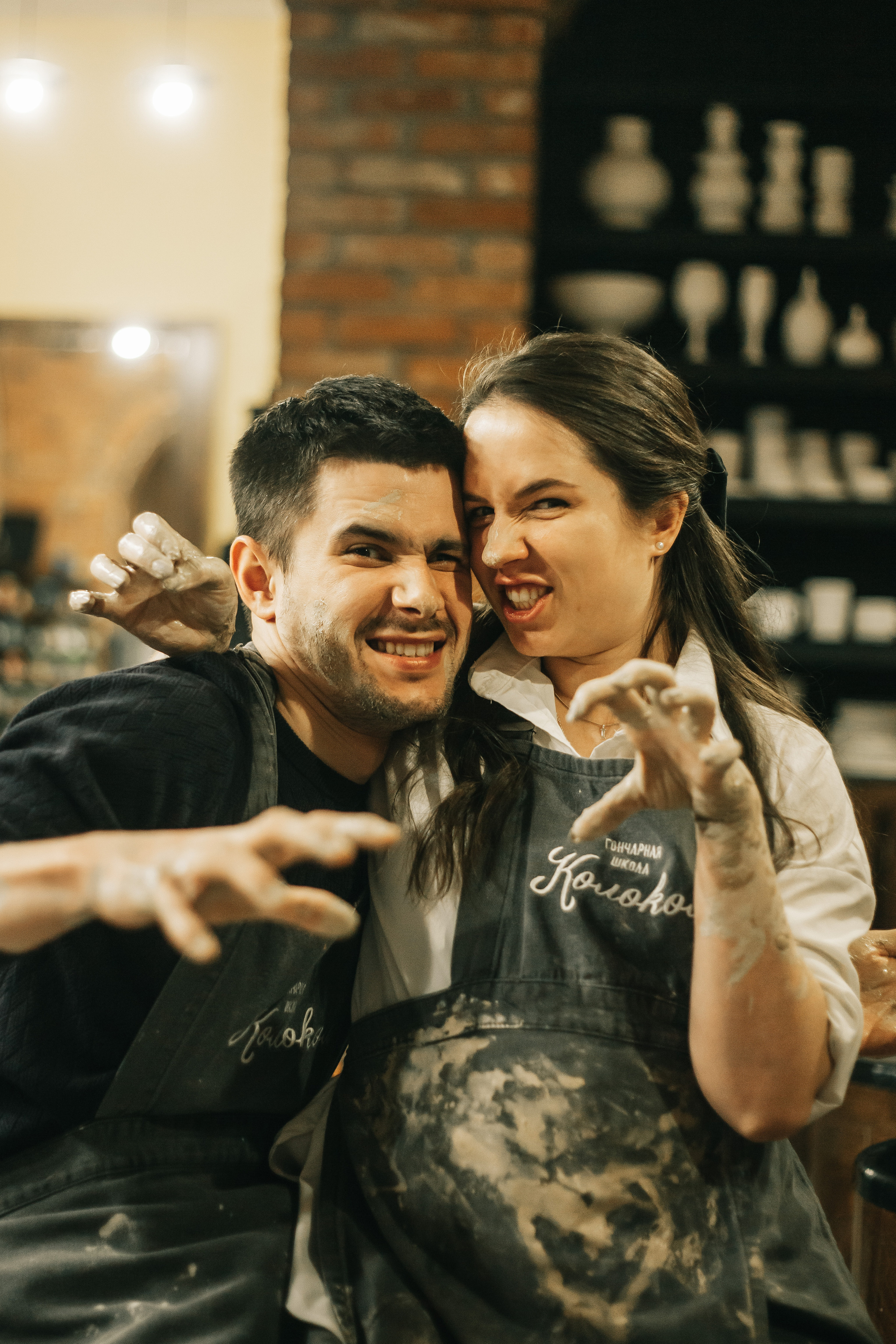 Съемка «В ожиании чуда» в гончарной мастерской. Свадебный и семейный фотограф в Краснодар, Россия