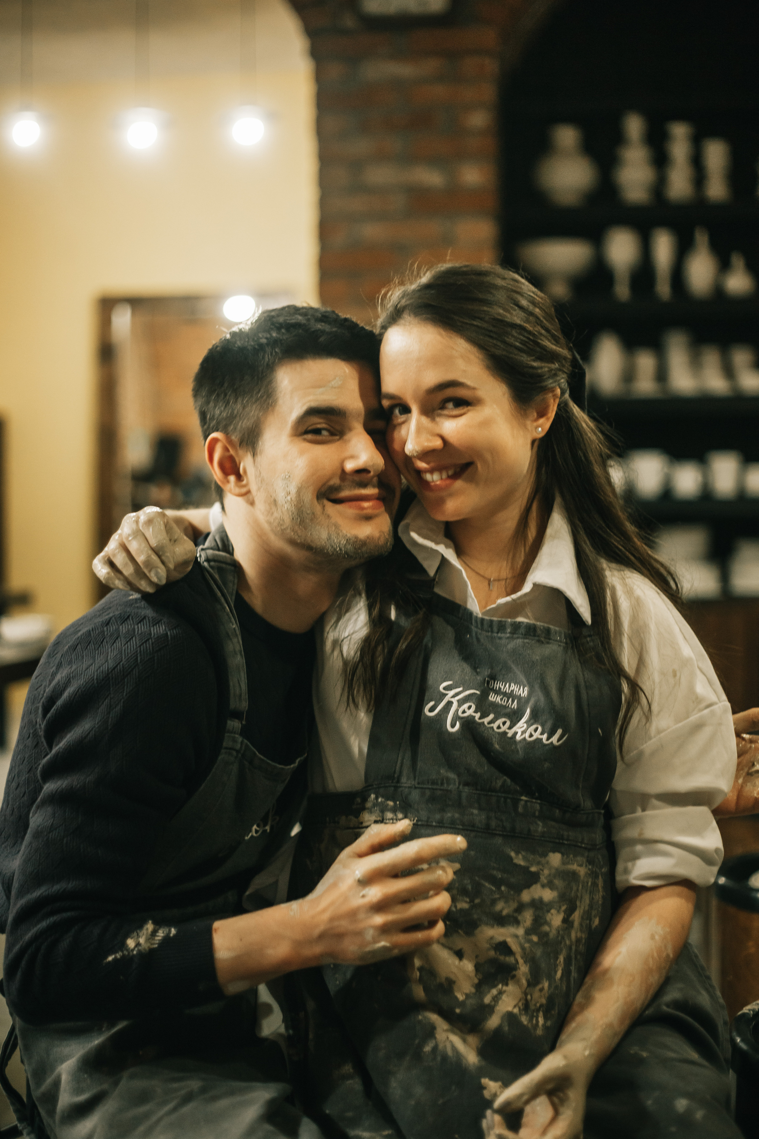 Съемка «В ожиании чуда» в гончарной мастерской. Свадебный и семейный фотограф в Краснодар, Россия