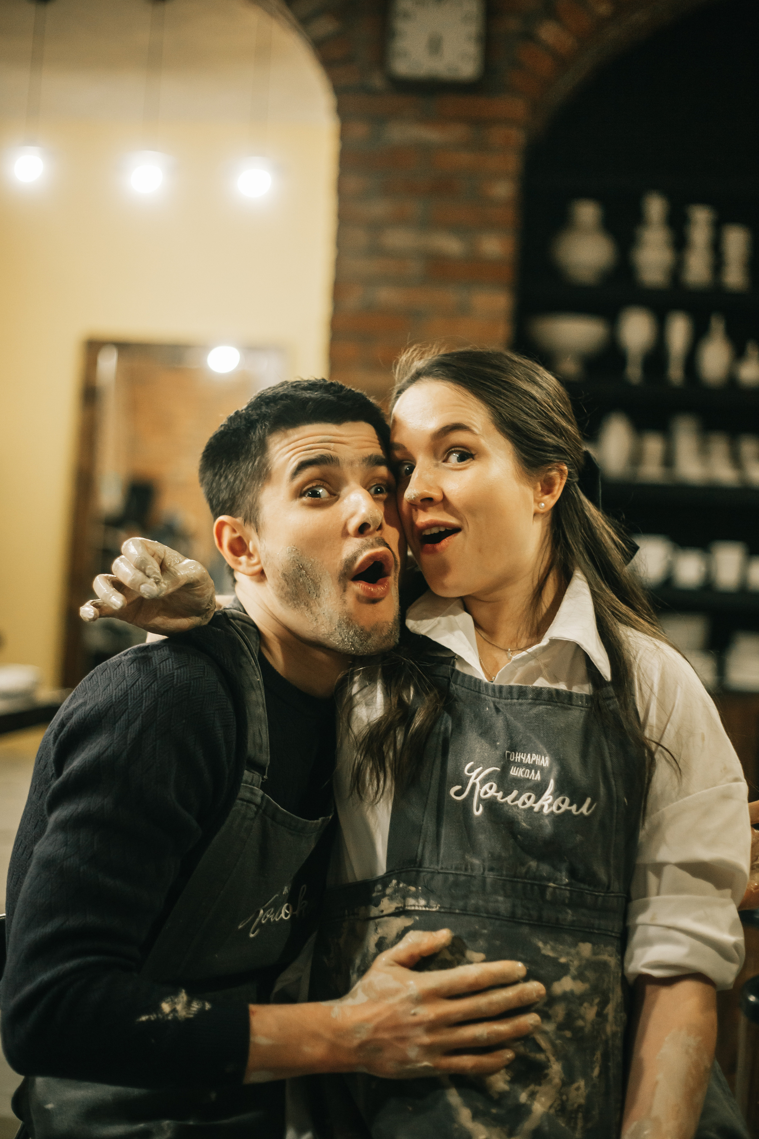 Съемка «В ожиании чуда» в гончарной мастерской. Свадебный и семейный фотограф в Краснодар, Россия