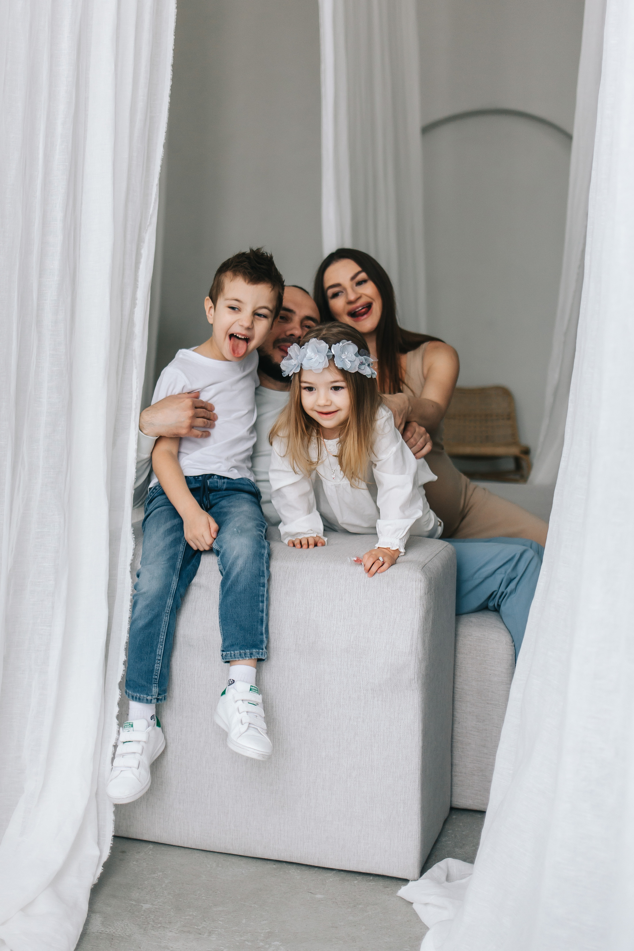 Фотоссесия беременности + гендер пати в студии. Свадебный и семейный фотограф в Краснодар, Россия