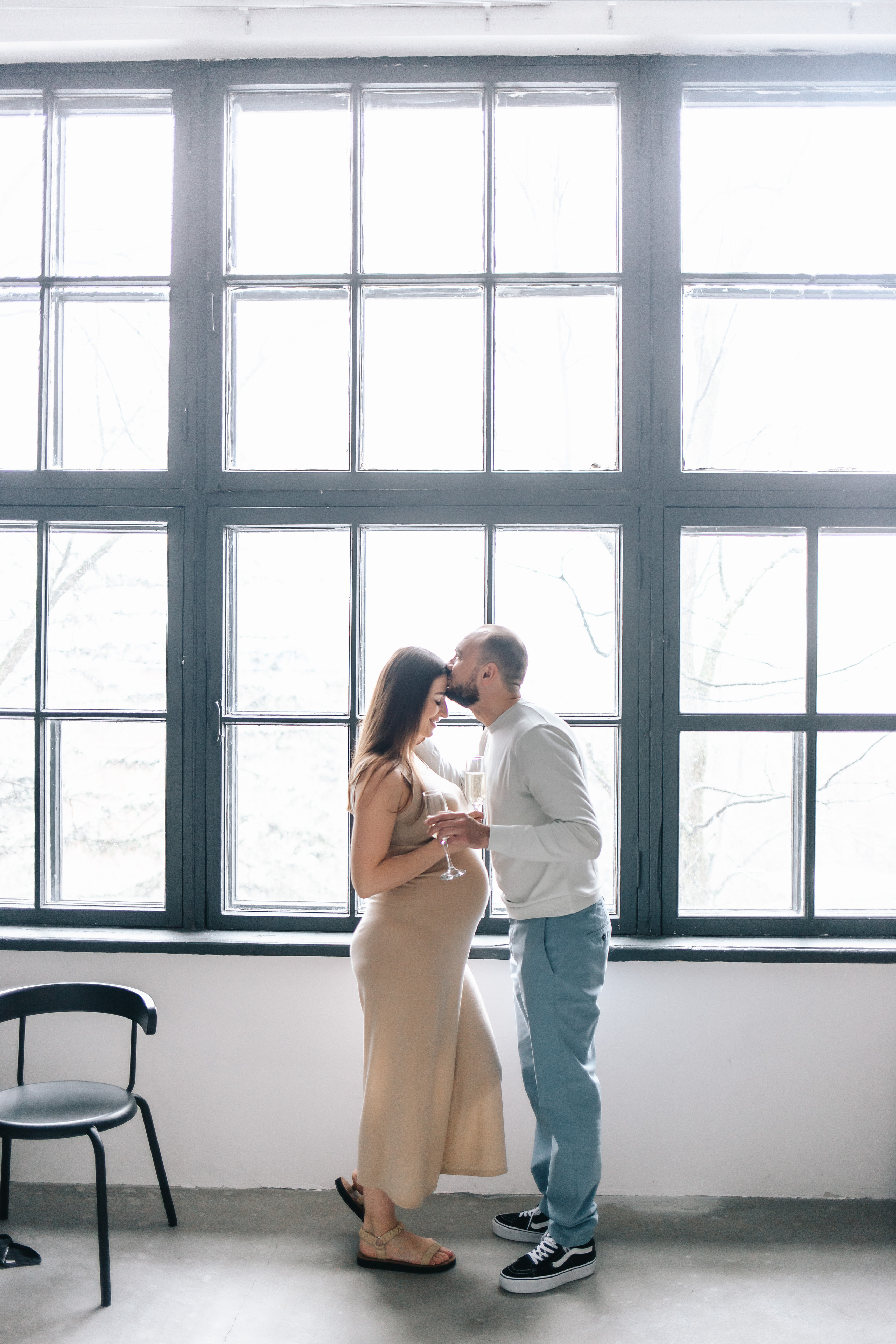 Фотоссесия беременности + гендер пати в студии. Свадебный и семейный фотограф в Краснодар, Россия