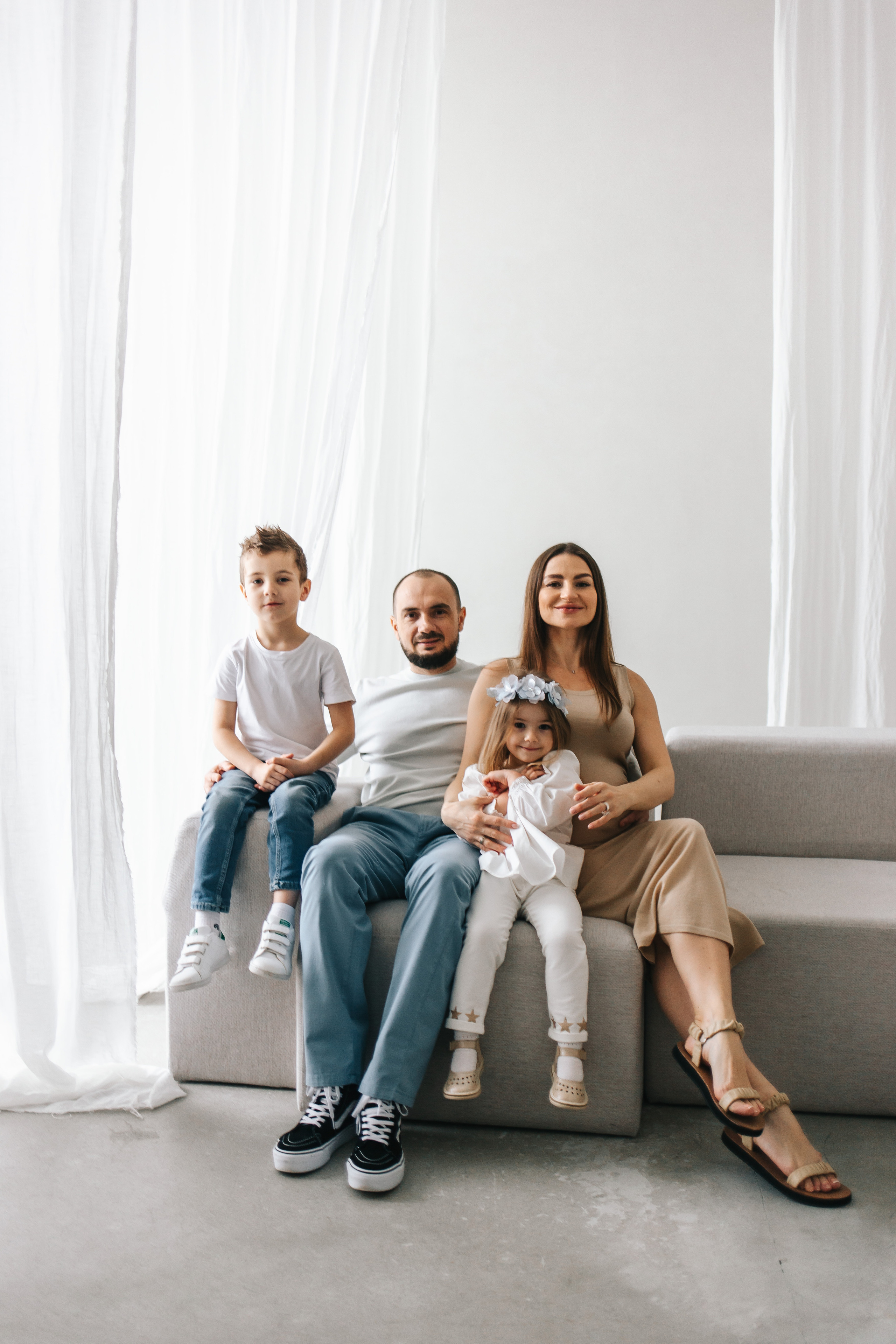 Фотоссесия беременности + гендер пати в студии. Свадебный и семейный фотограф в Краснодар, Россия