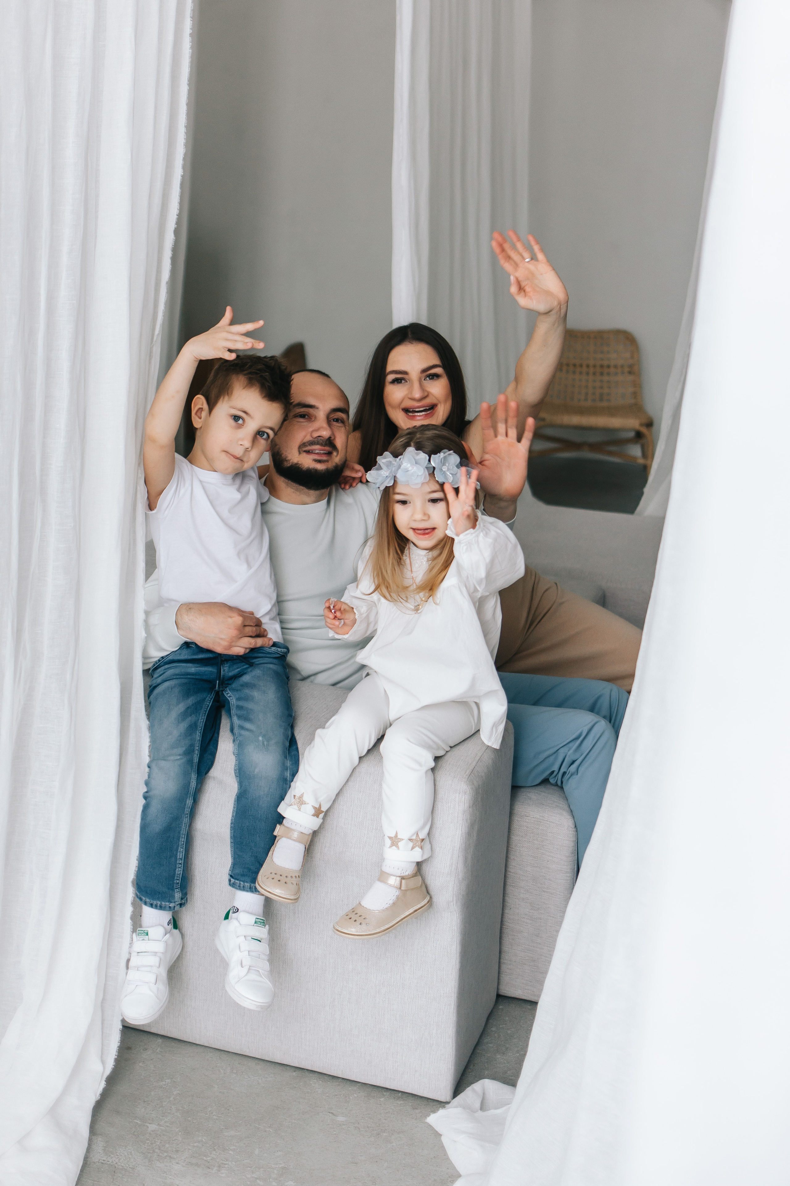 Фотоссесия беременности + гендер пати в студии. Свадебный и семейный фотограф в Краснодар, Россия