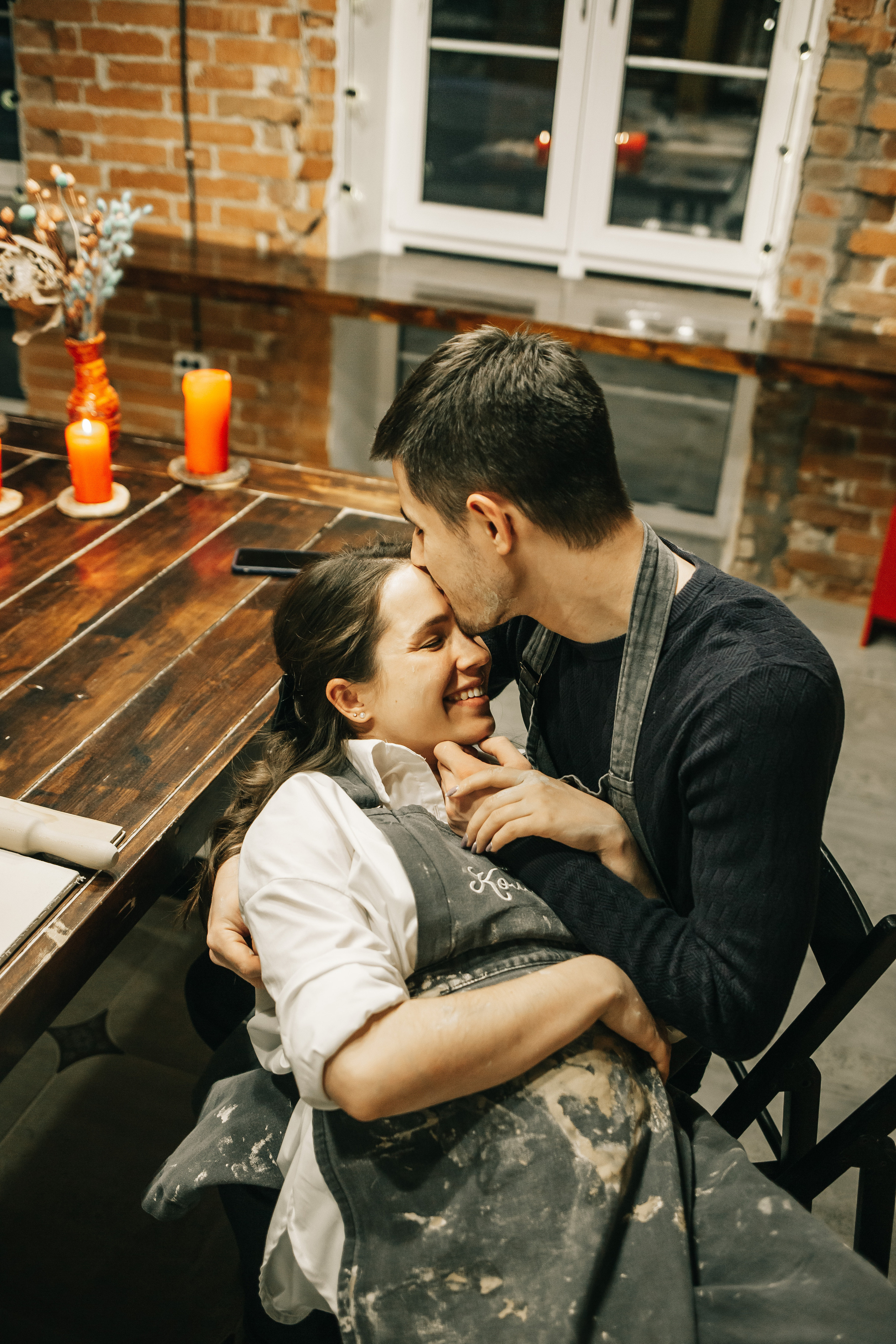 Съемка «В ожиании чуда» в гончарной мастерской. Свадебный и семейный фотограф в Краснодар, Россия