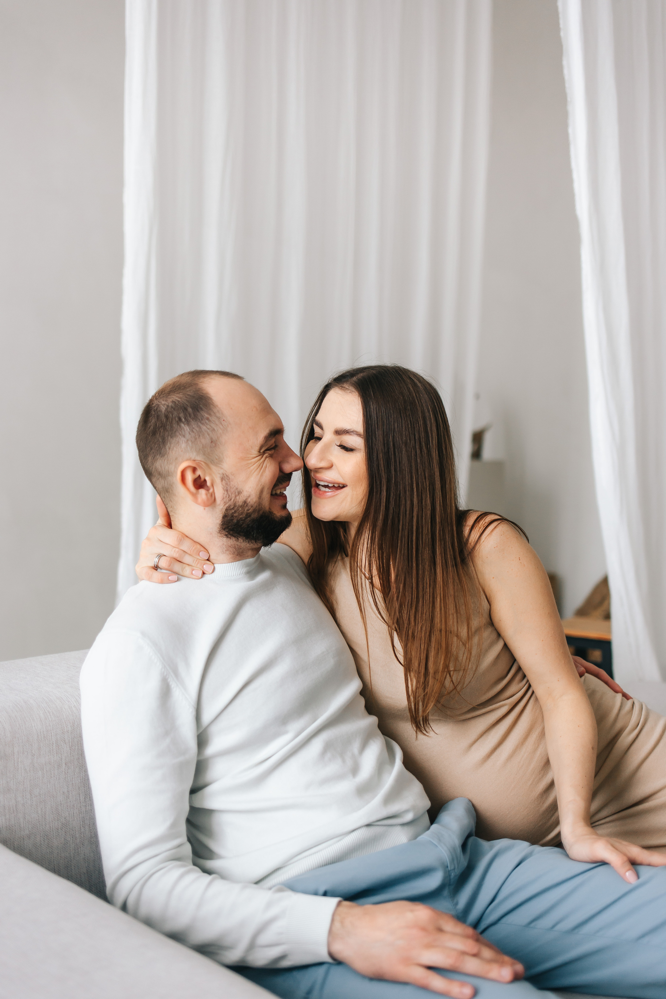 Фотоссесия беременности + гендер пати в студии. Свадебный и семейный фотограф в Краснодар, Россия