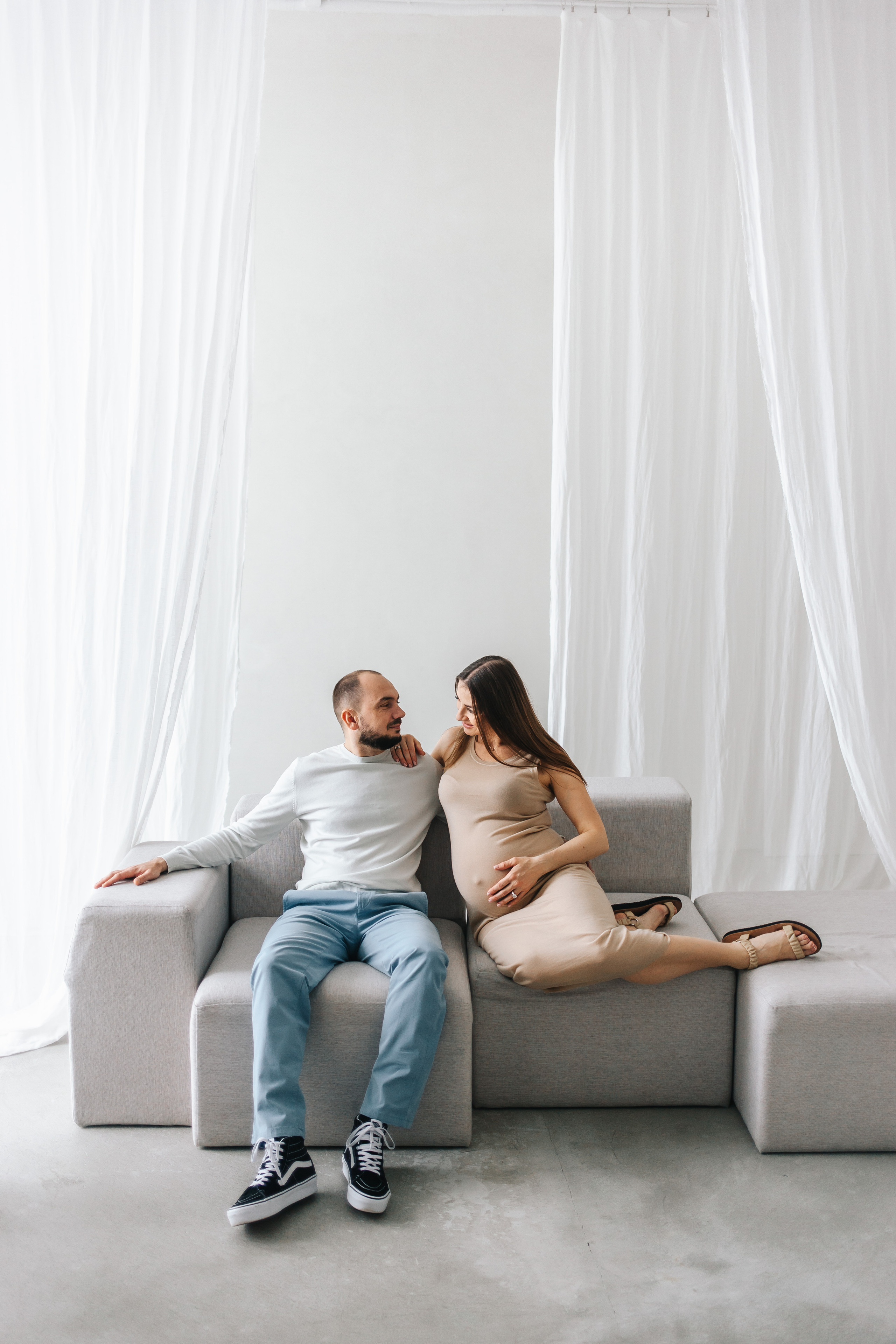 Фотоссесия беременности + гендер пати в студии. Свадебный и семейный фотограф в Краснодар, Россия